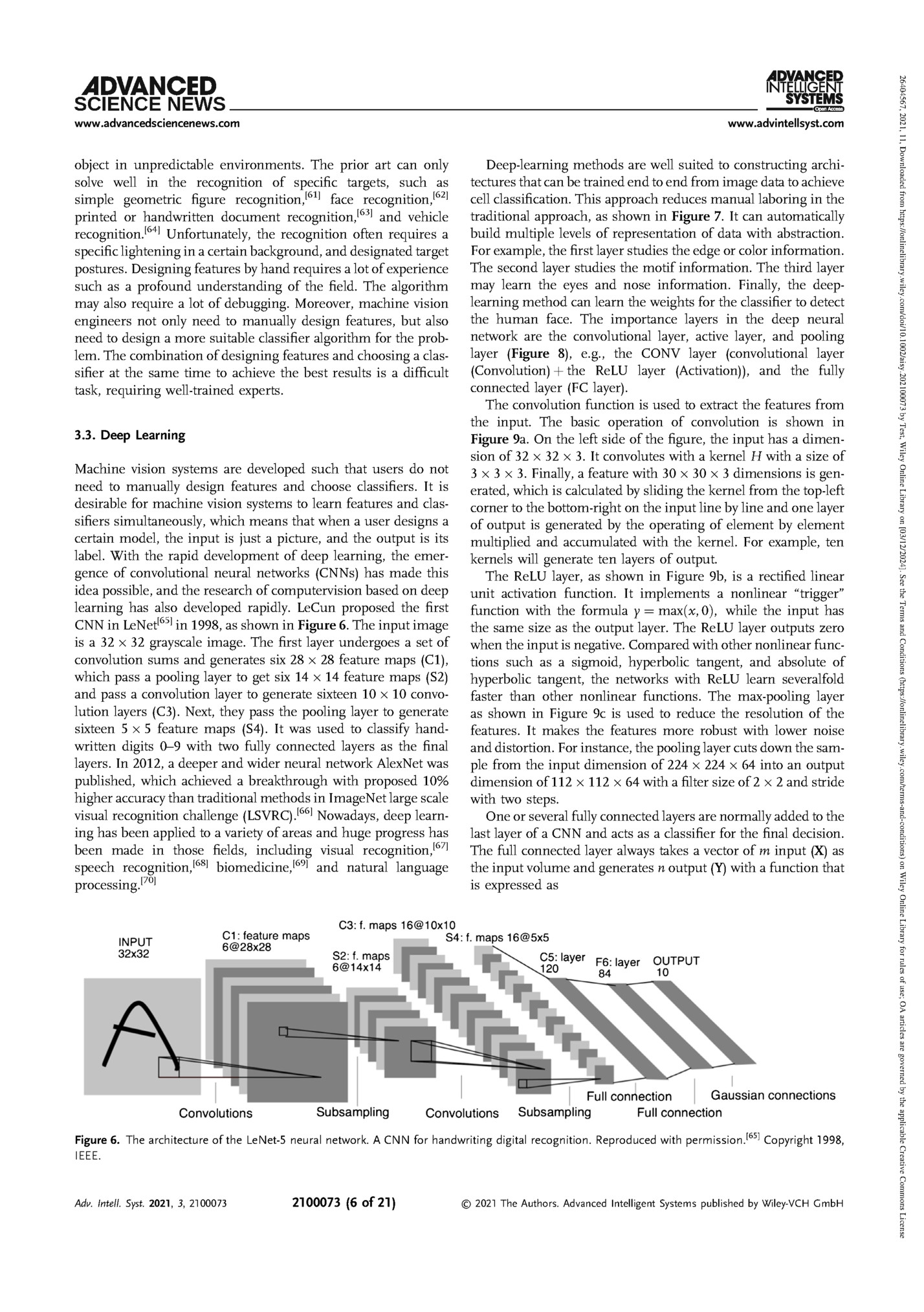 object in unpredictable environments. The prior art can only