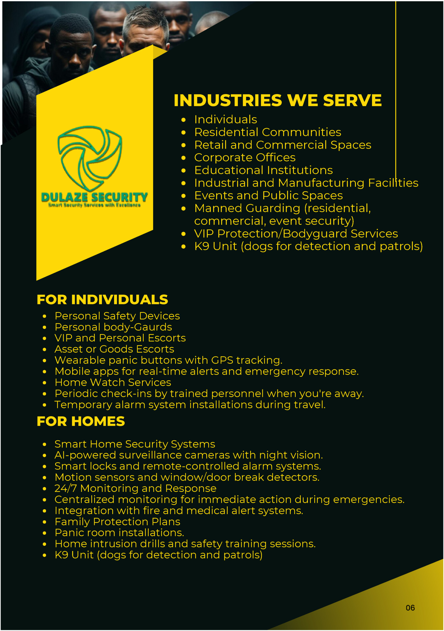 INDUSTRIES WE SERVE INDUSTRIES WE SERVE