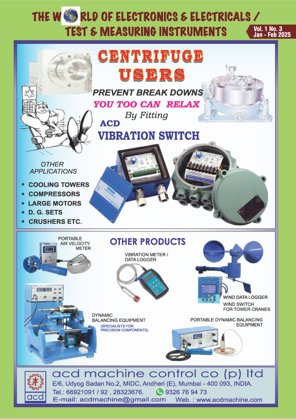 Electronics & Electricals / Test & Measuring Instruments