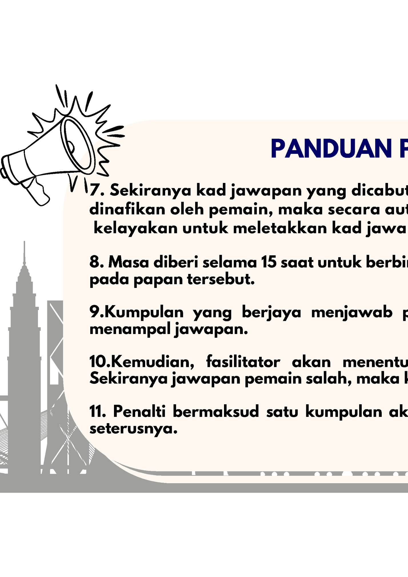 PANDUAN PERMAINAN