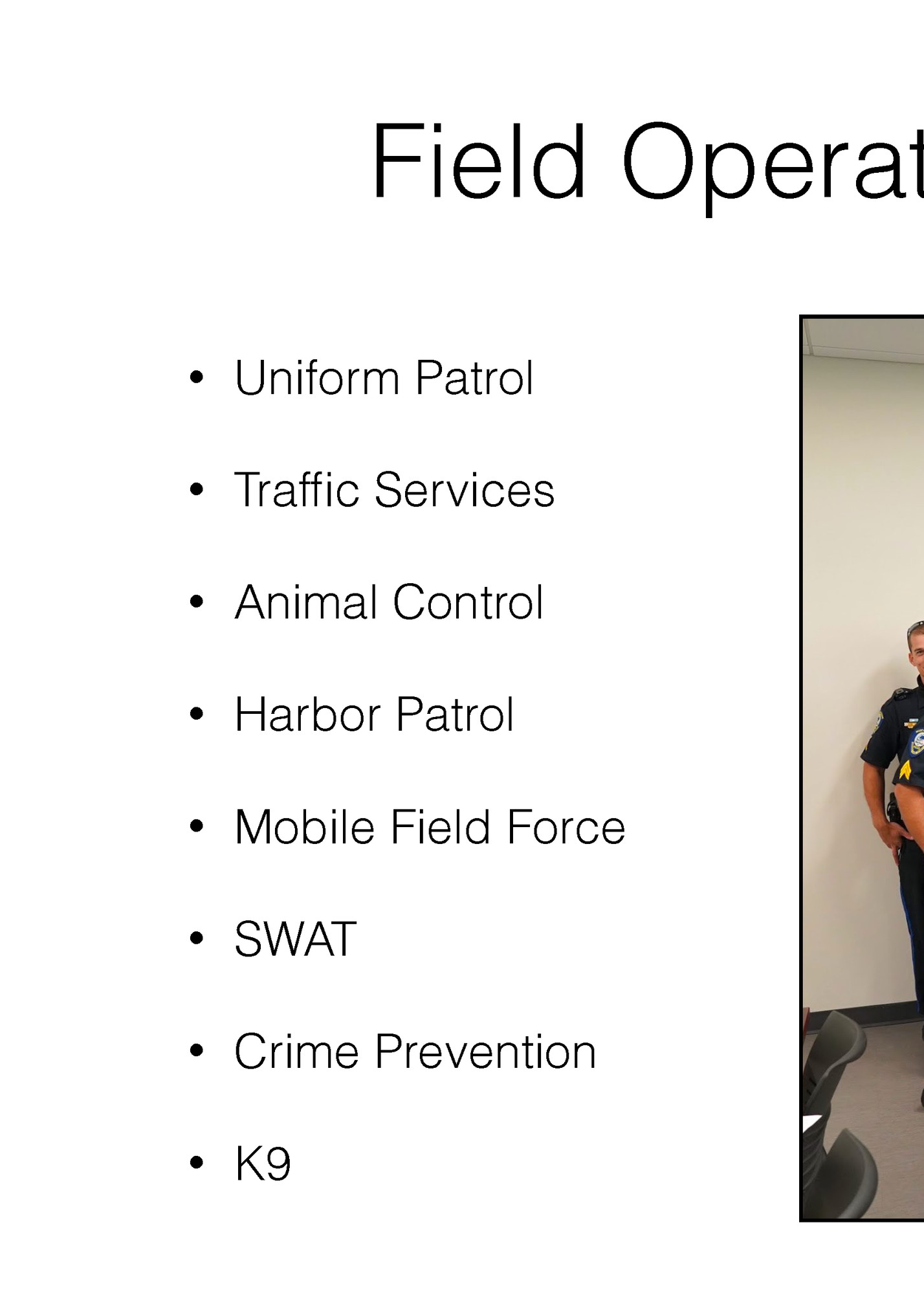 Field Operations Bureau