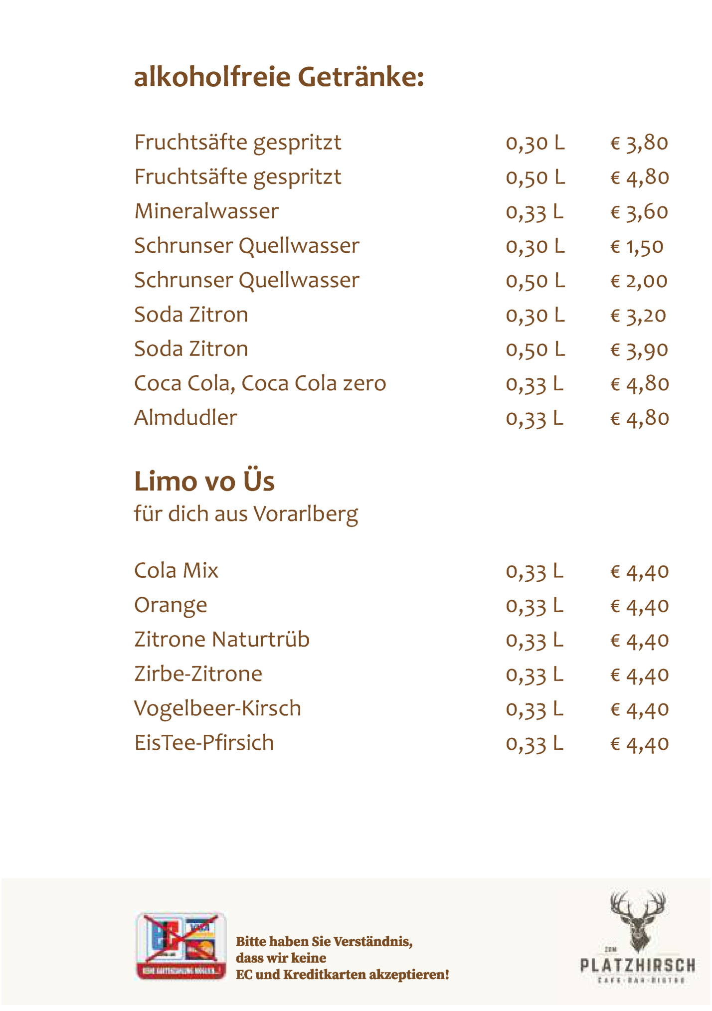 alkoholfreie Getränke: alkoholfreie Getränke: