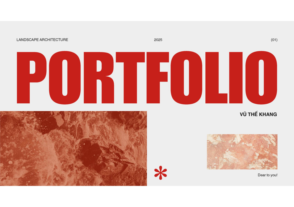 PORTFOLIO VU THE KHANG - LAND. ARCHITECT
