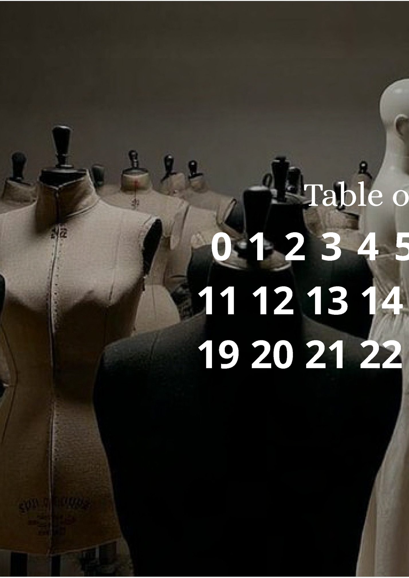 Table of Contents Table of Contents