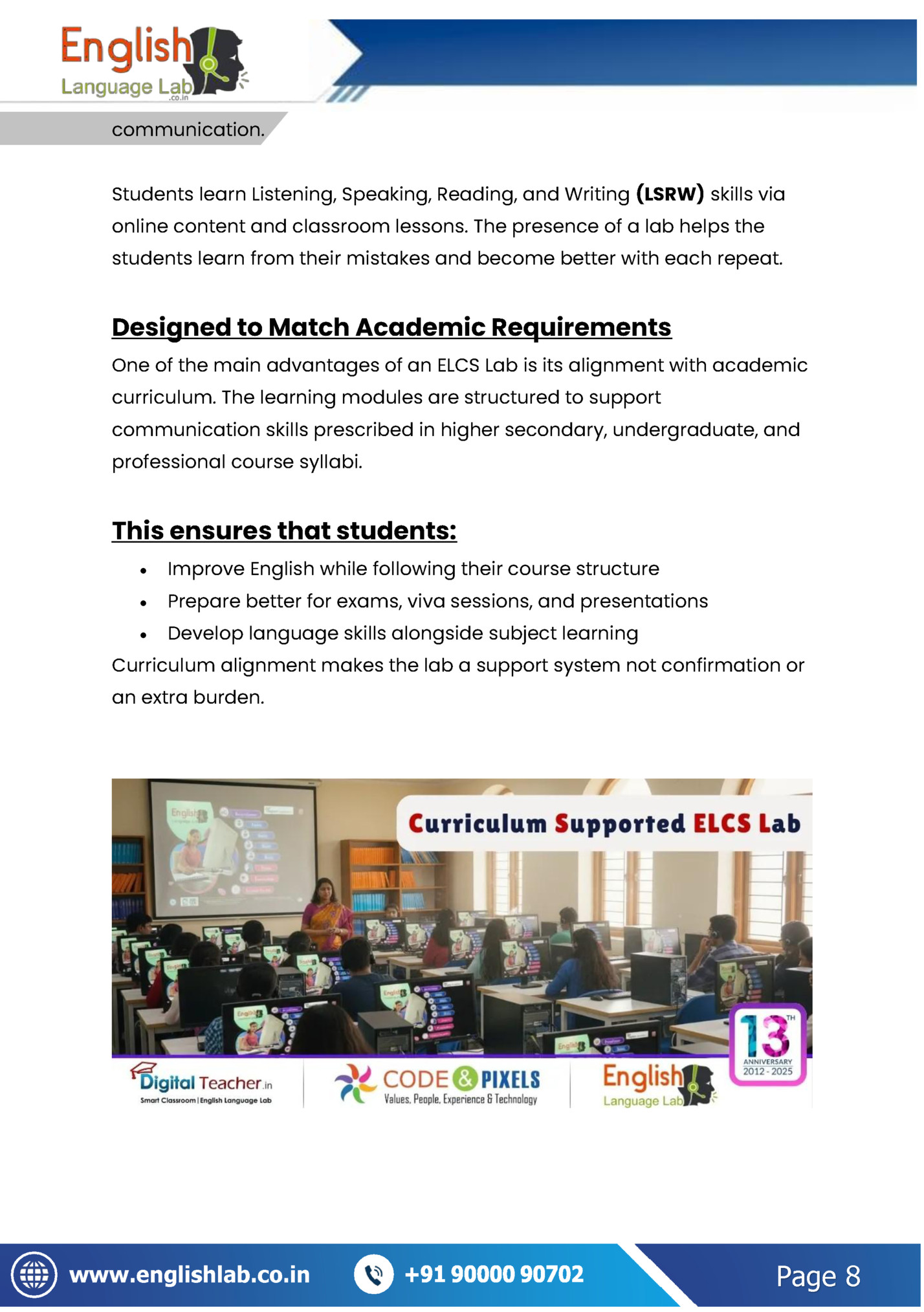 communication. communication.