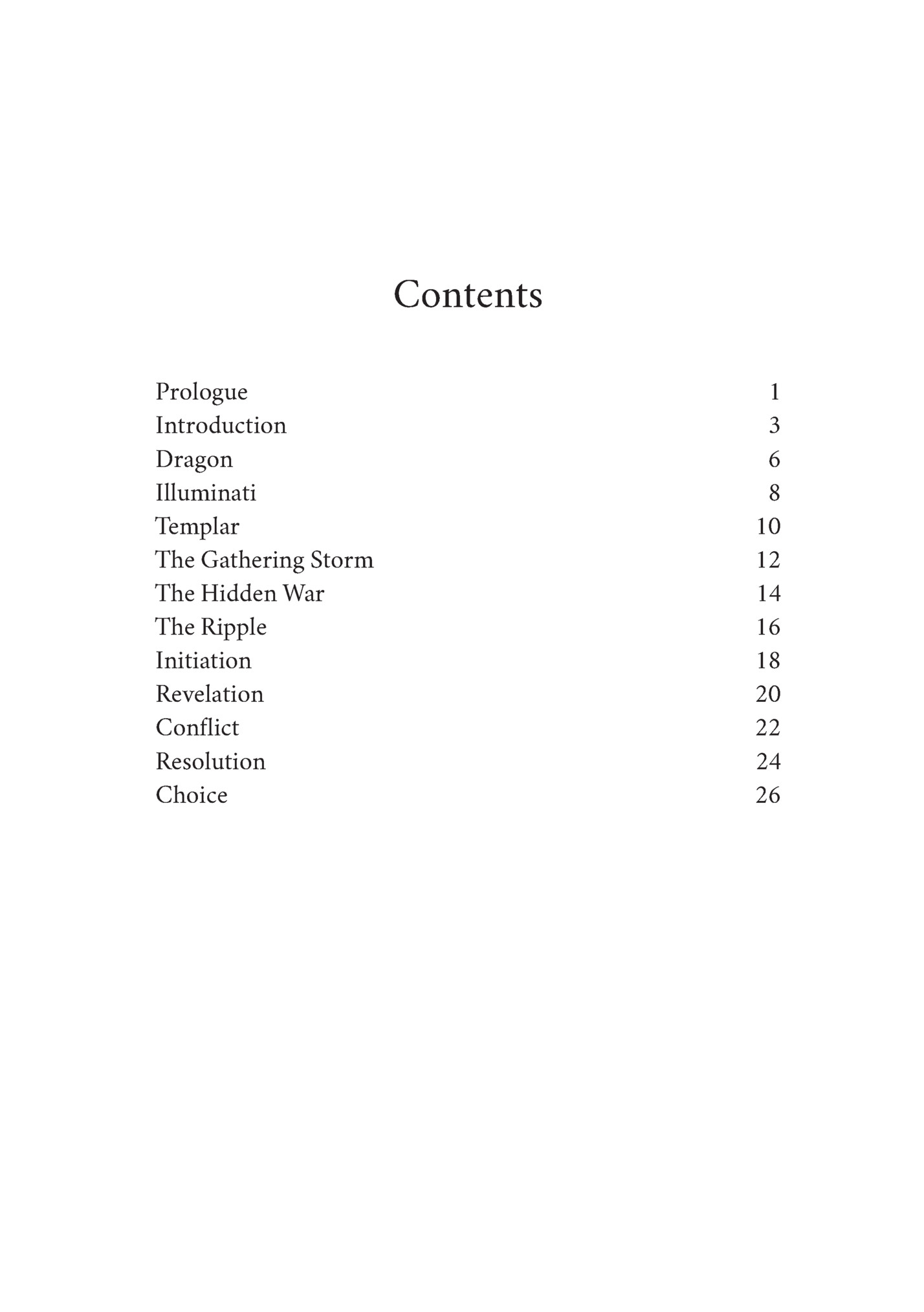 Contents