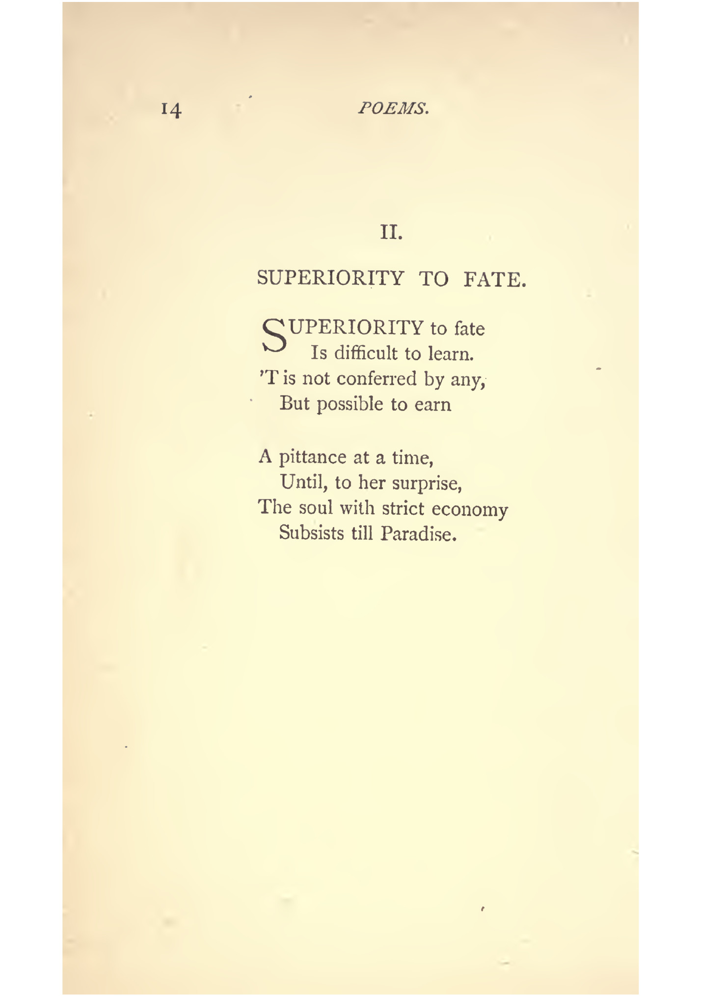 POEMS.