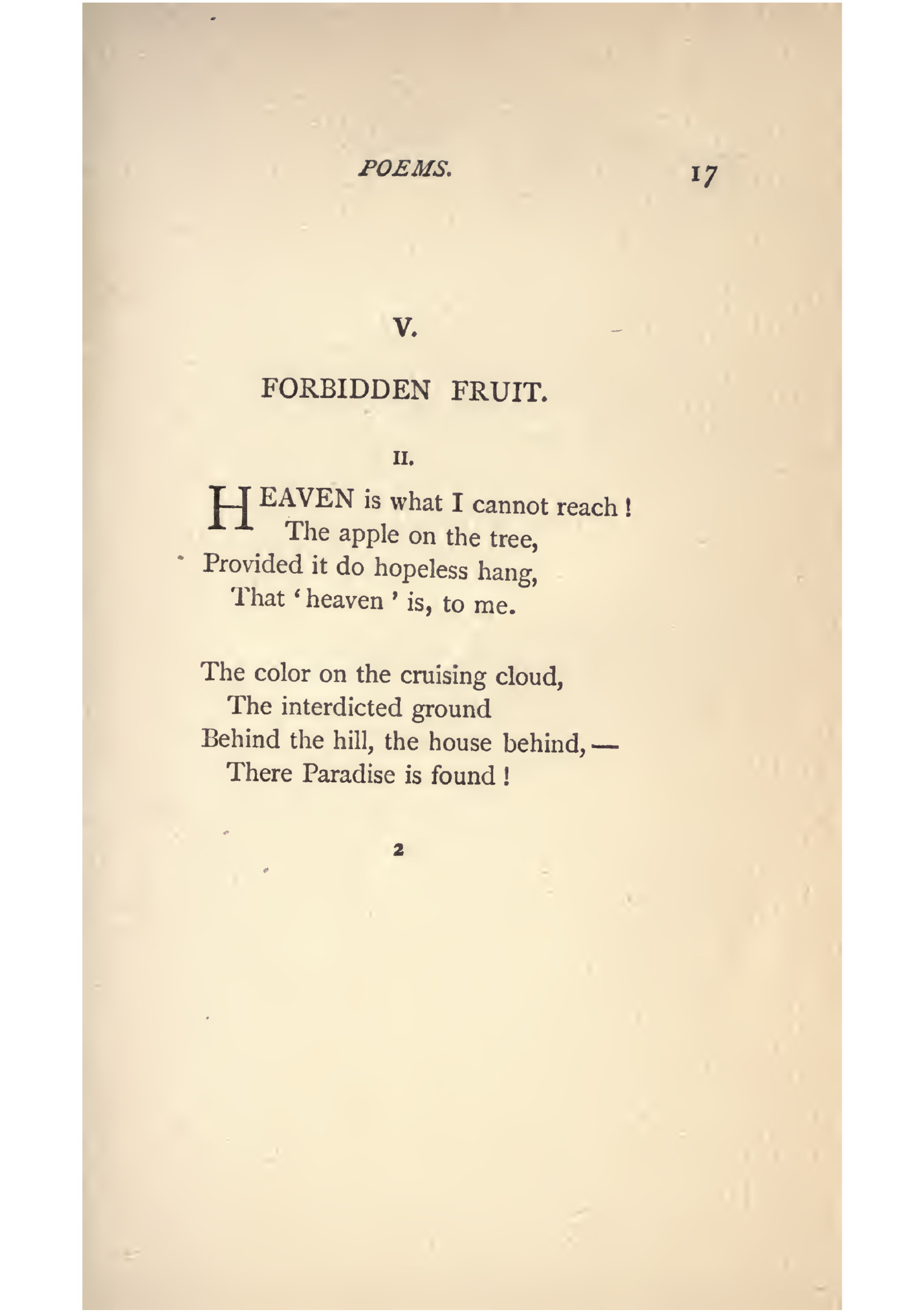 POEMS.
