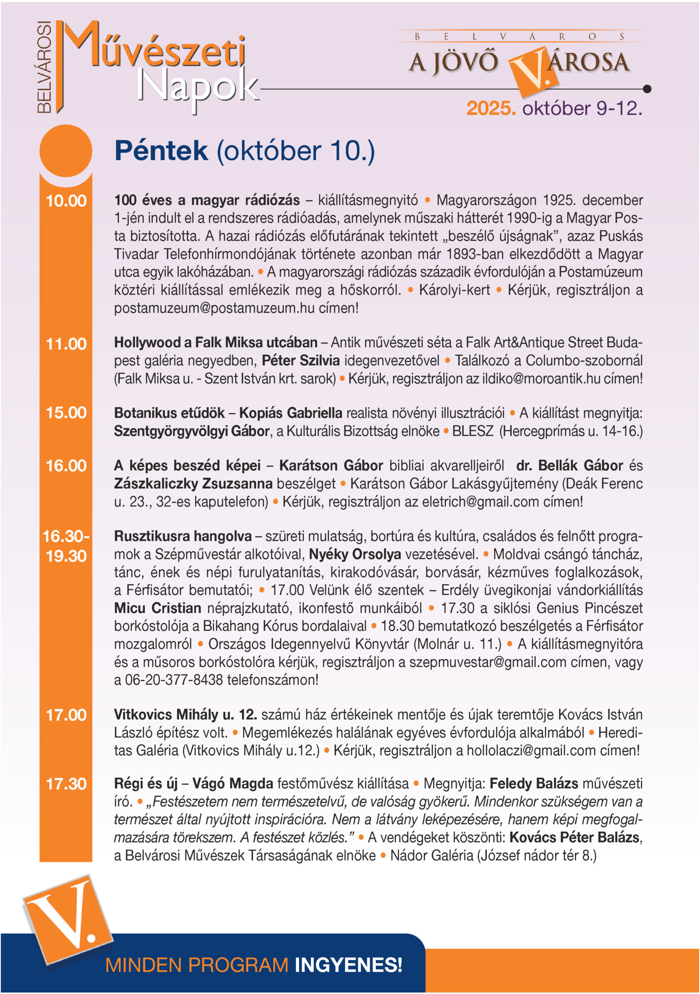 2025. október 9-12.