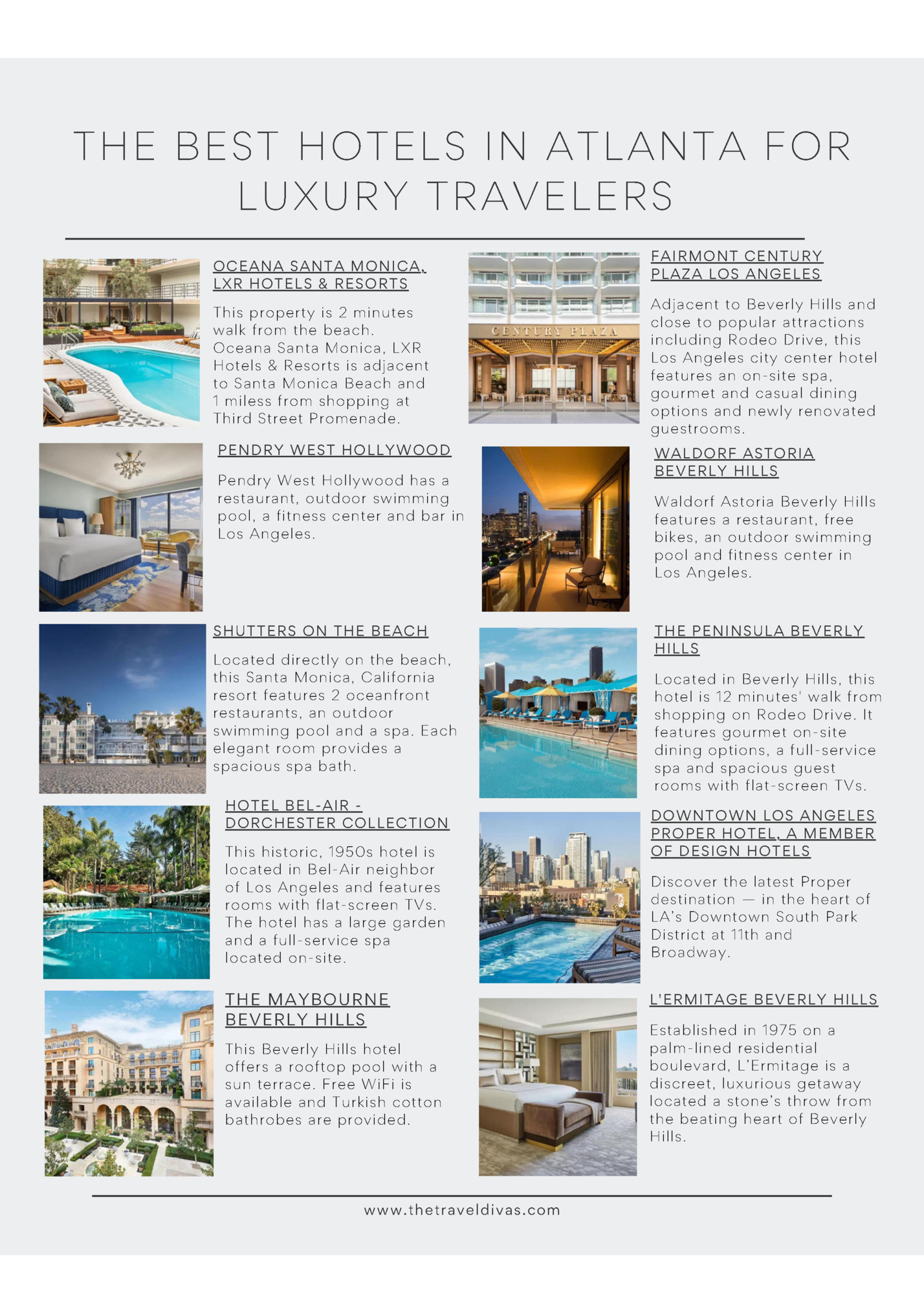 THE BEST HOTELS IN ATLANTA FOR THE BEST HOTELS IN ATLANTA FOR