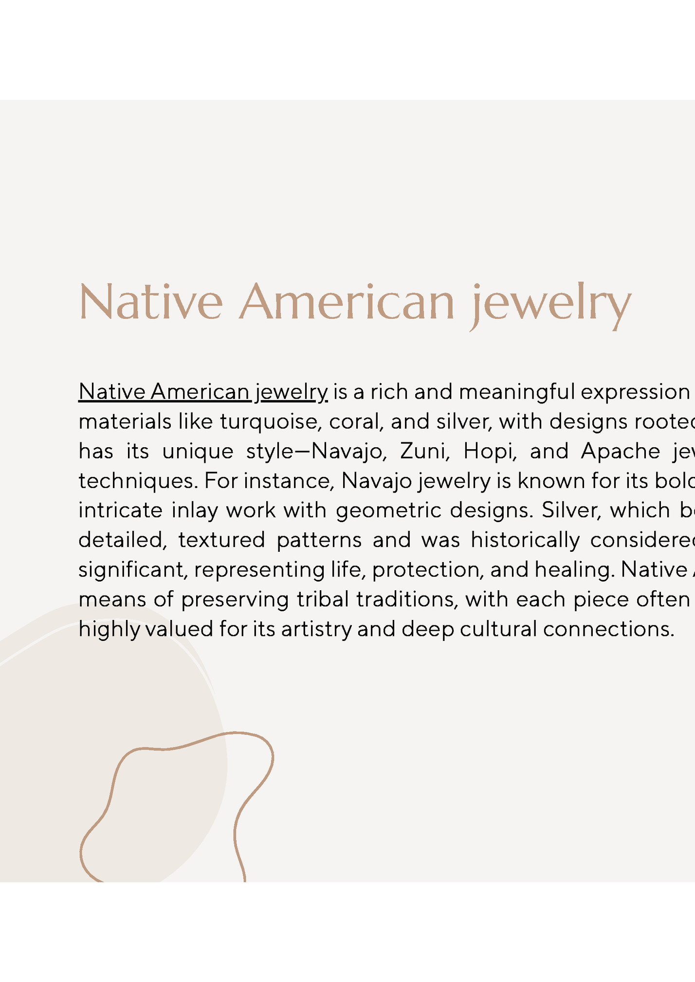Native American jewelry Native American jewelry