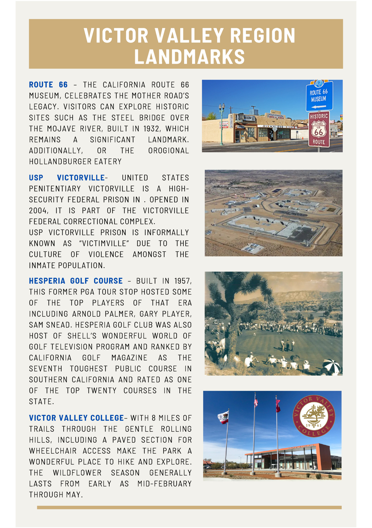 VICTOR VALLEY REGION