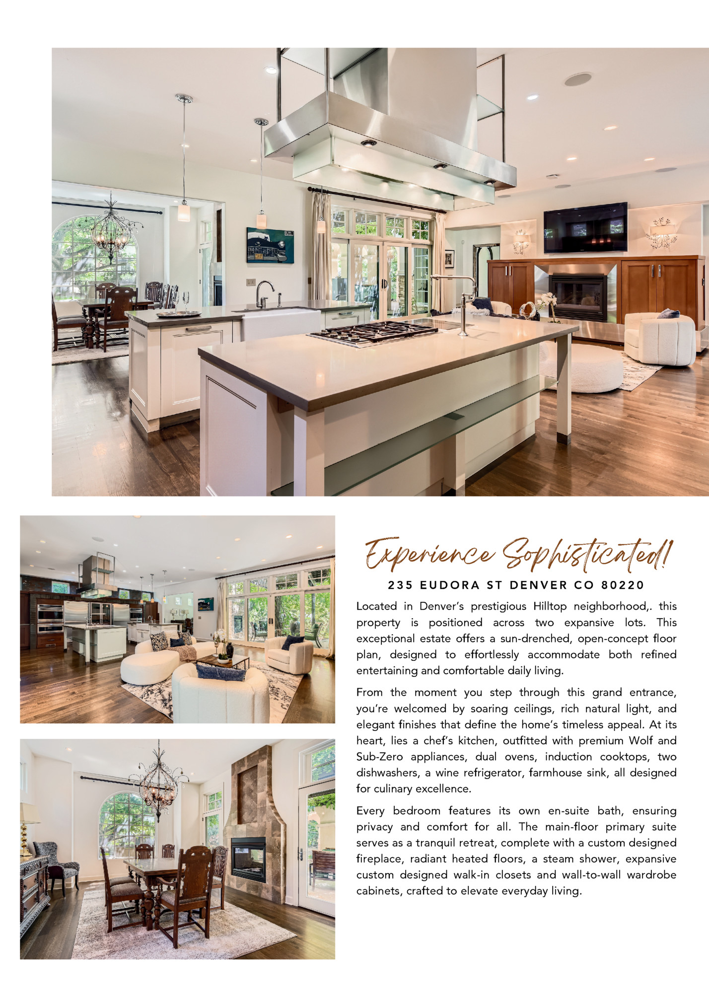 Experience Sophisticated!