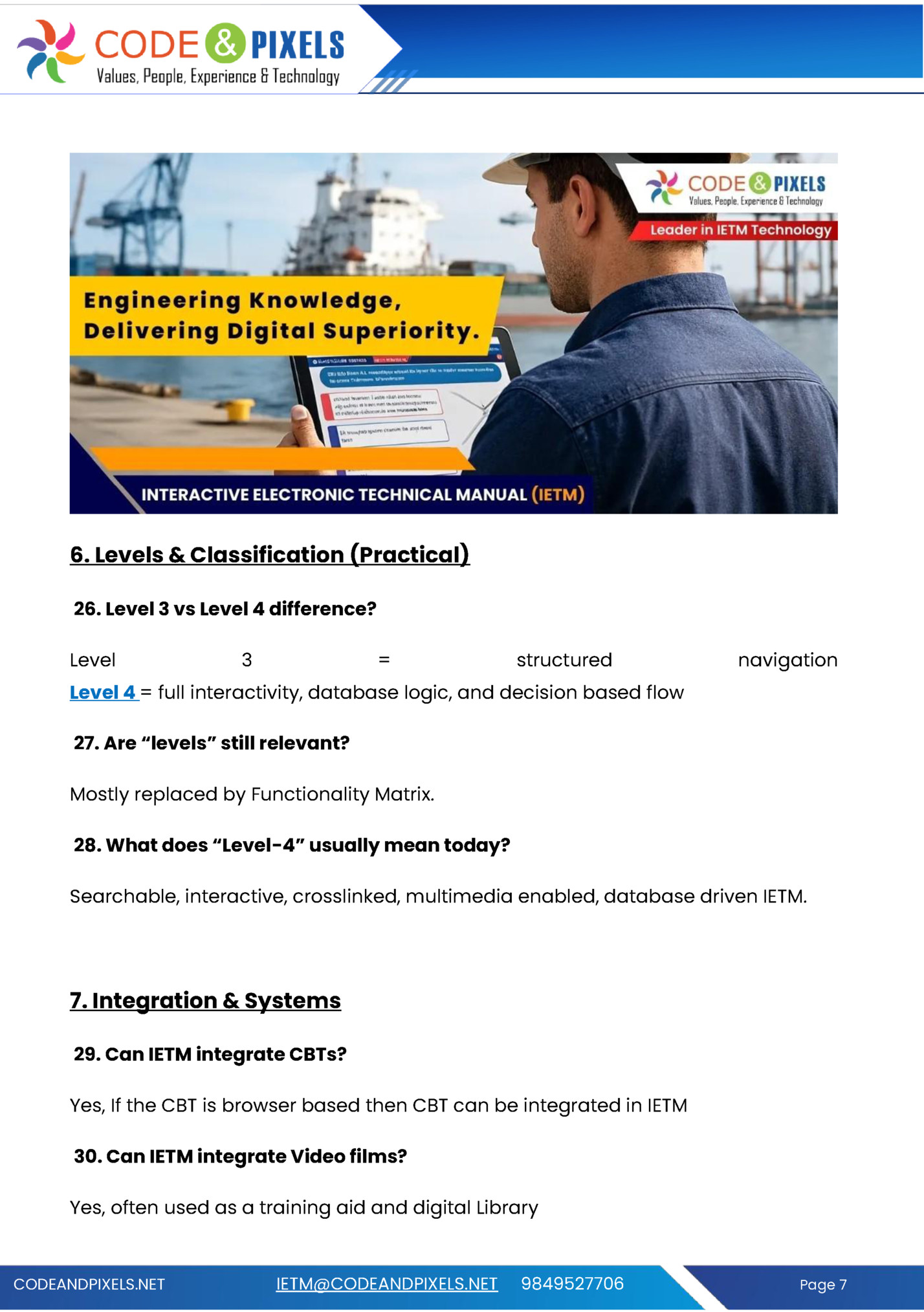 6. Levels & Classification (Practical) 6. Levels & Classification (Practical)