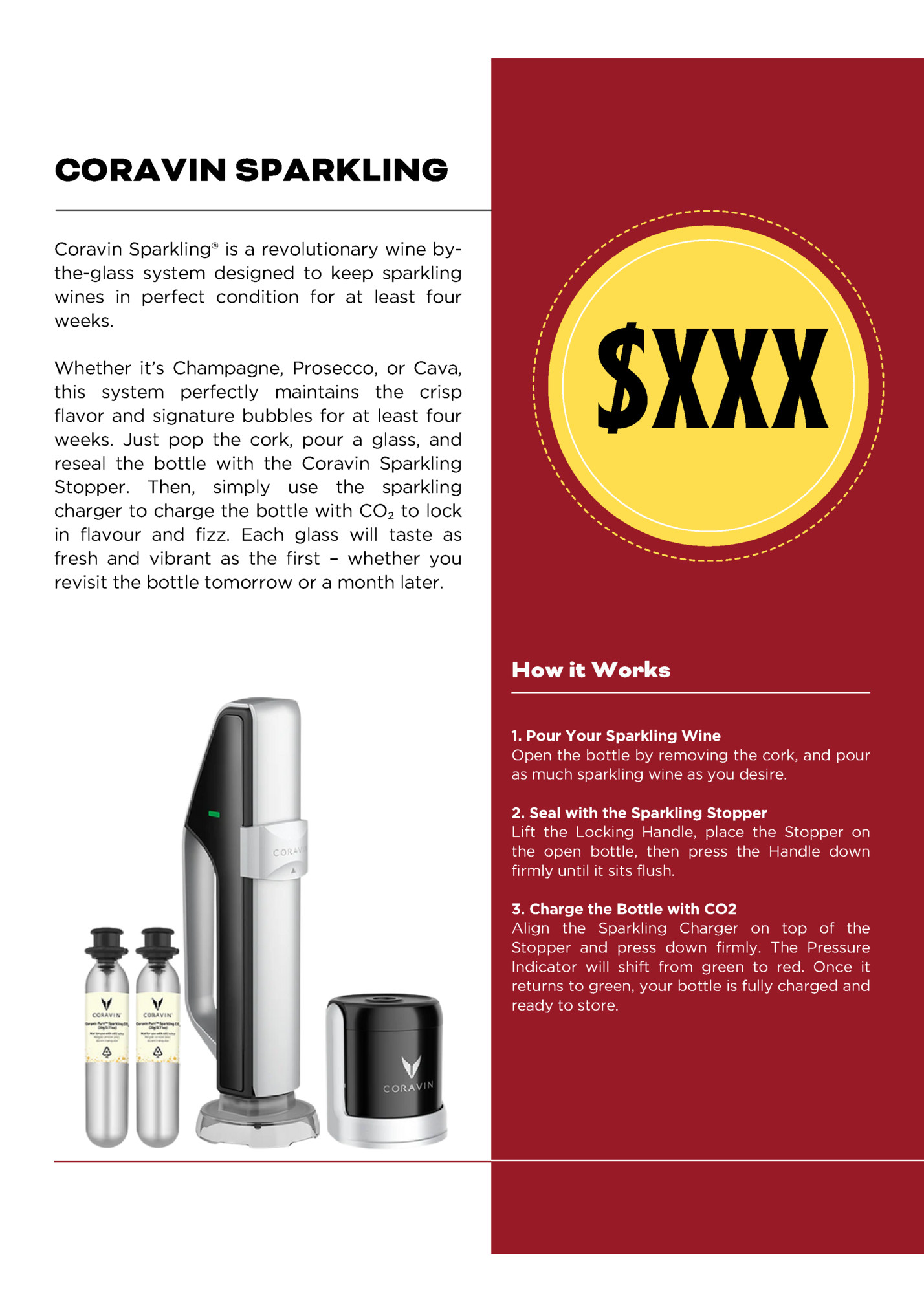 CORAVIN SPARKLING