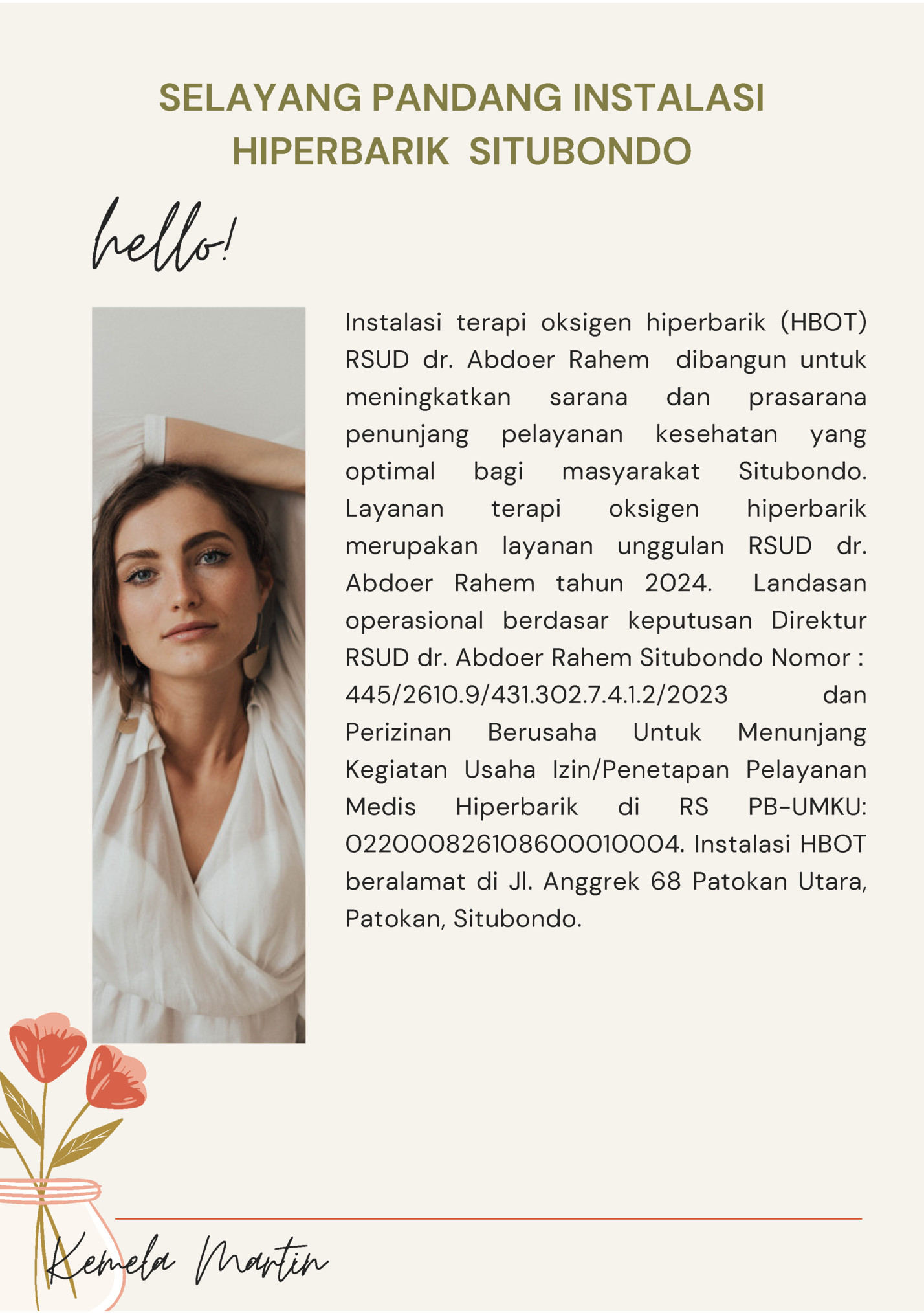 SELAYANG PANDANG INSTALASI SELAYANG PANDANG INSTALASI