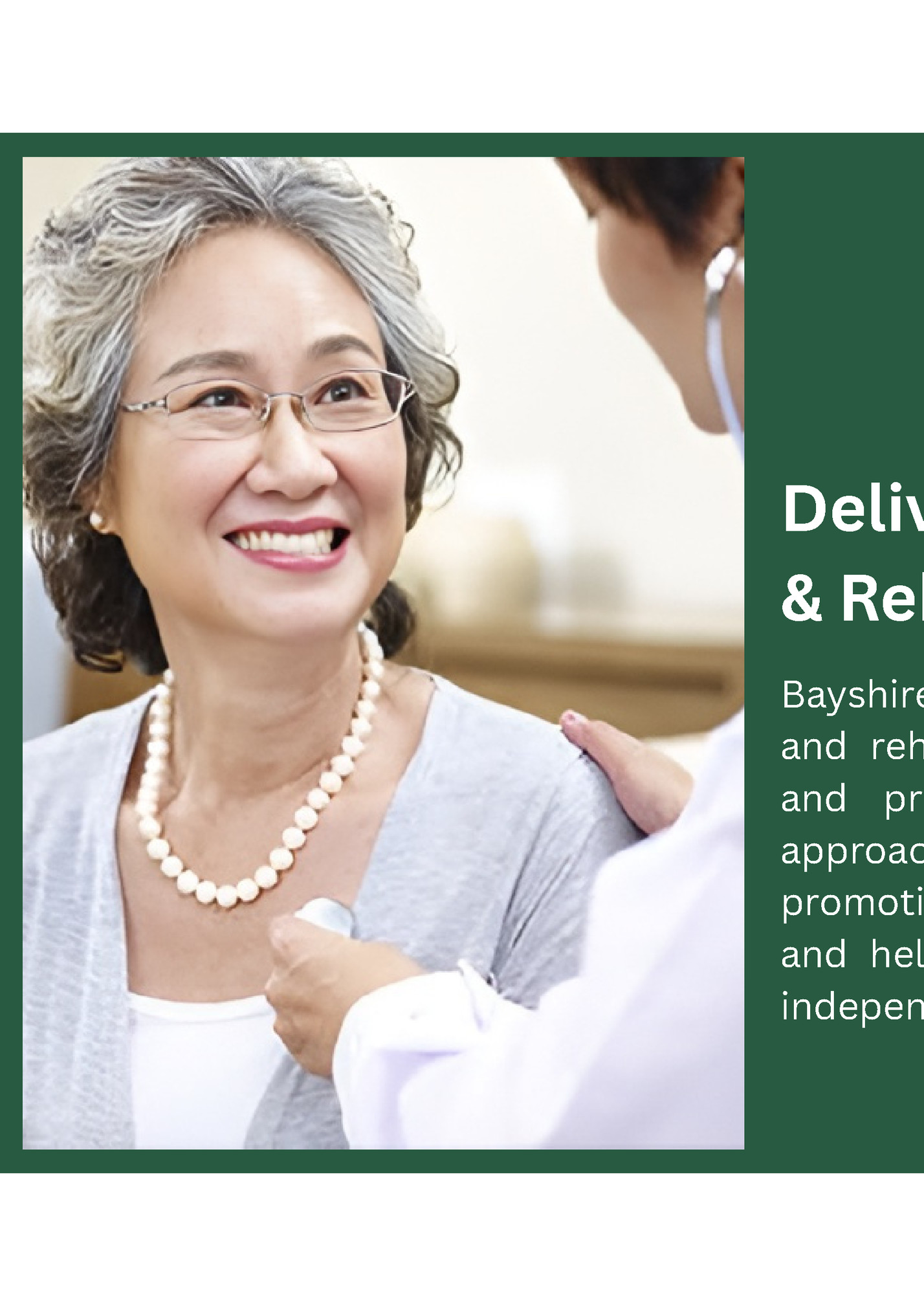 Delivering Quality Skilled Nursing