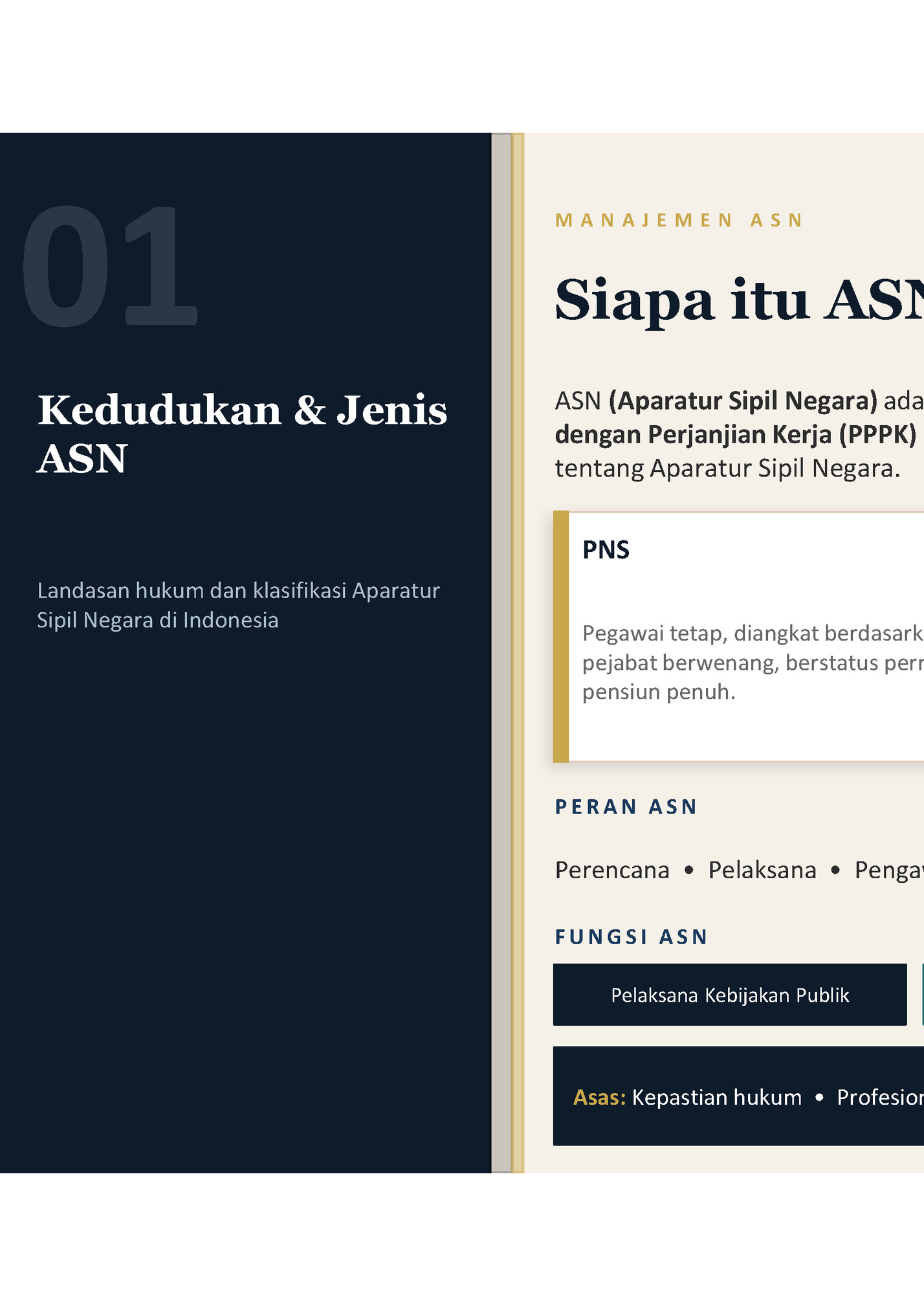 MANAJEMEN ASN MANAJEMEN ASN