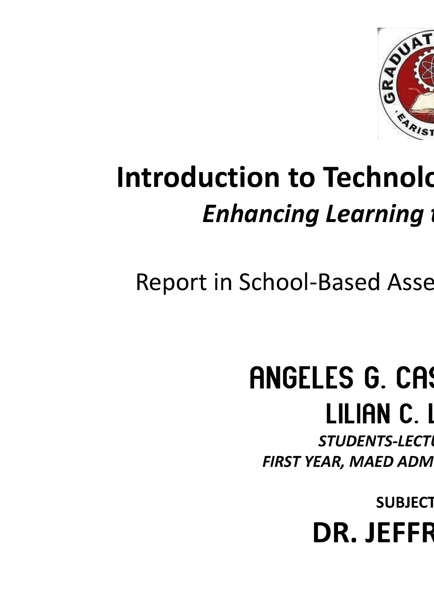 Introduction to Technology Integration in Education: