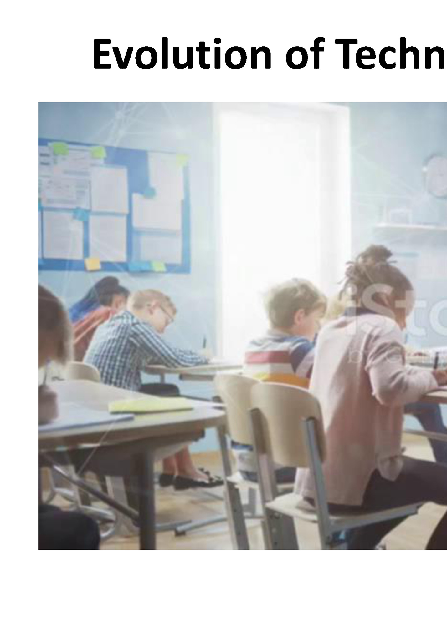 Evolution of Technology in Education