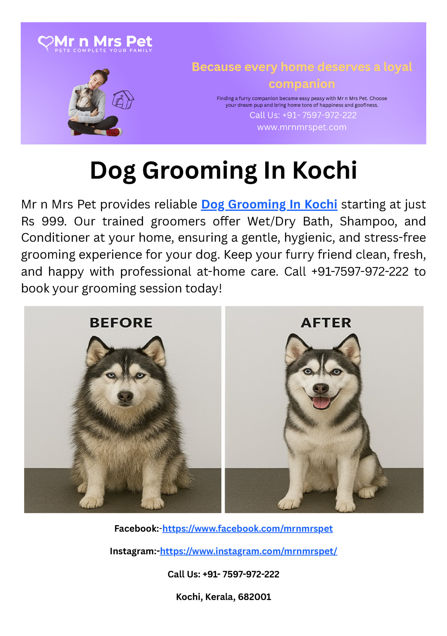 Because every home deserves a loyal