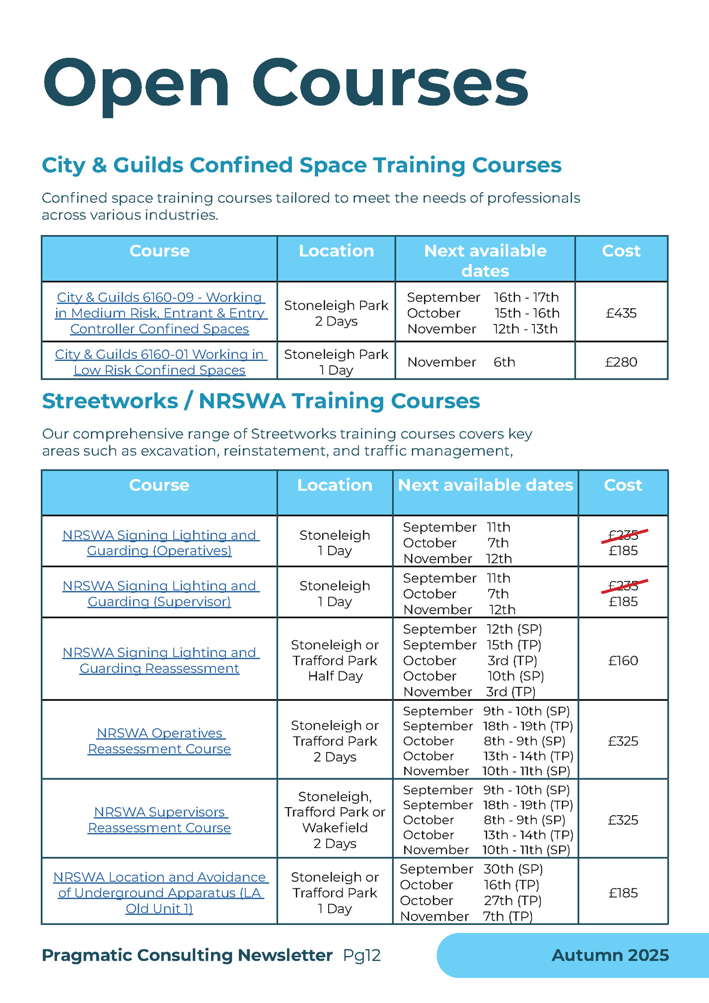 Open Courses