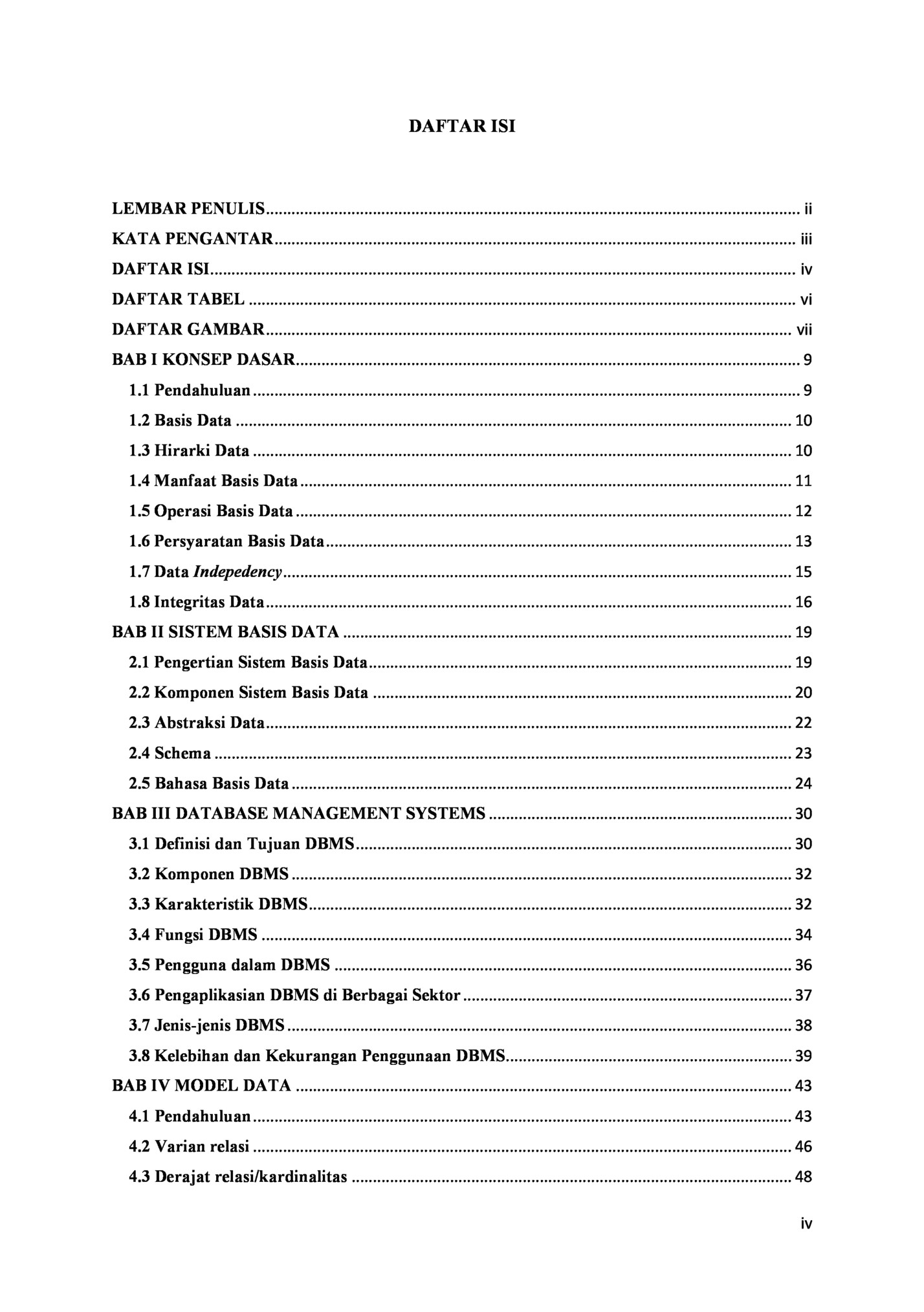 DAFTAR ISI