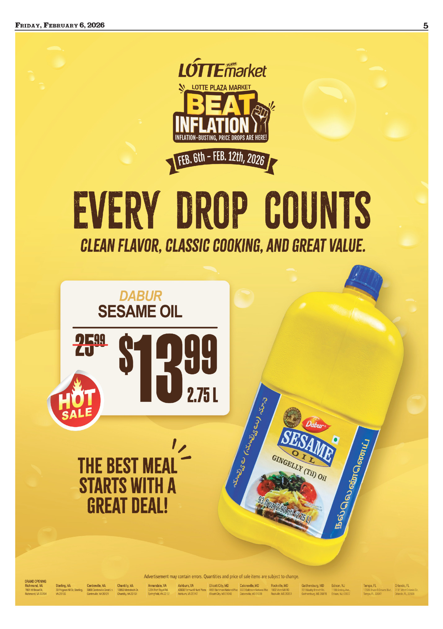 Friday, February 6, 2026