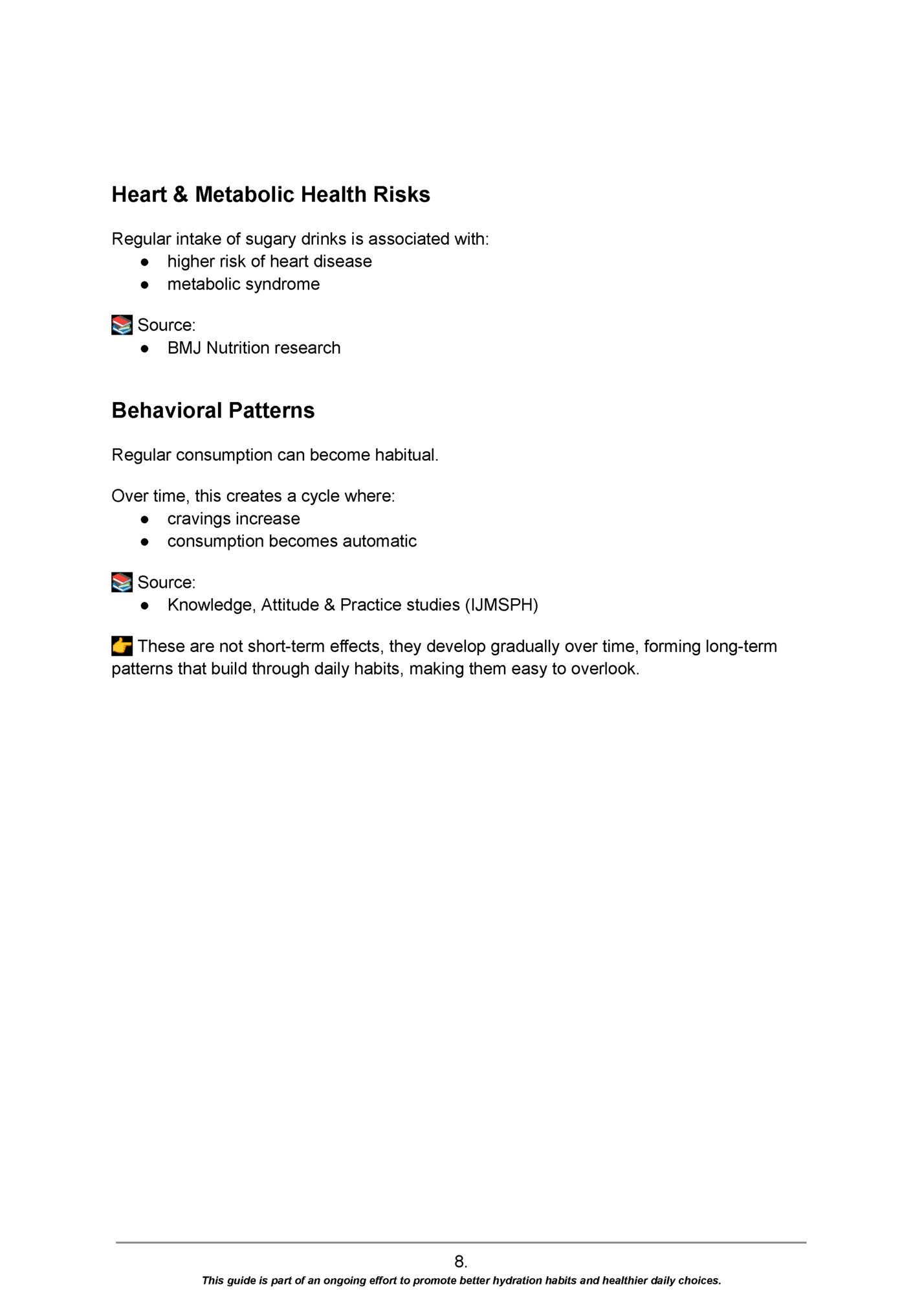 Heart & Metabolic Health Risks