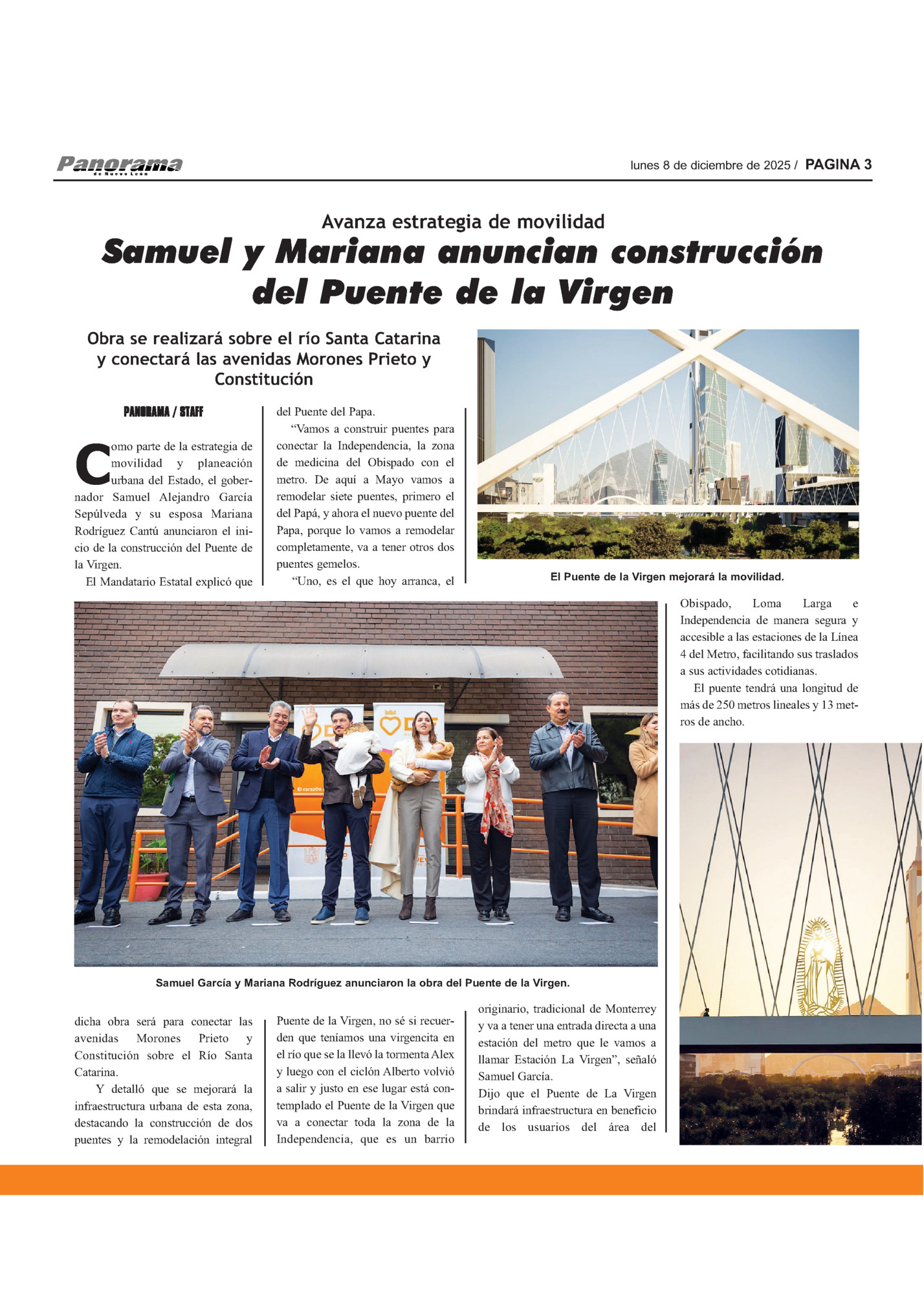 lunes 8 de diciembre de 2025 / PAGINA 3