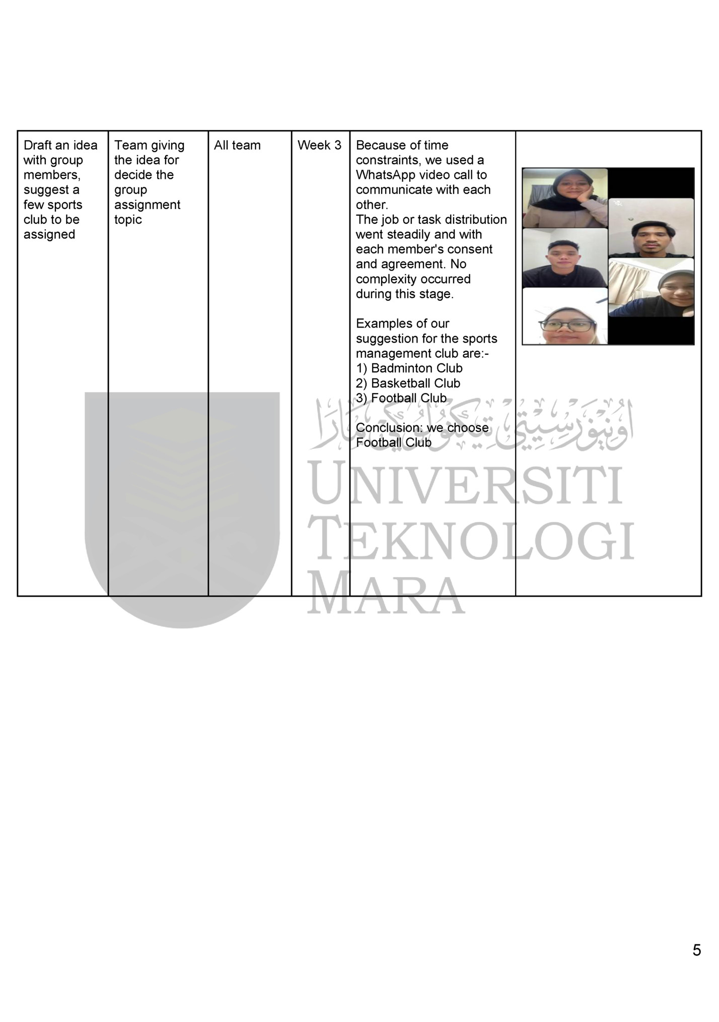 Draft an idea