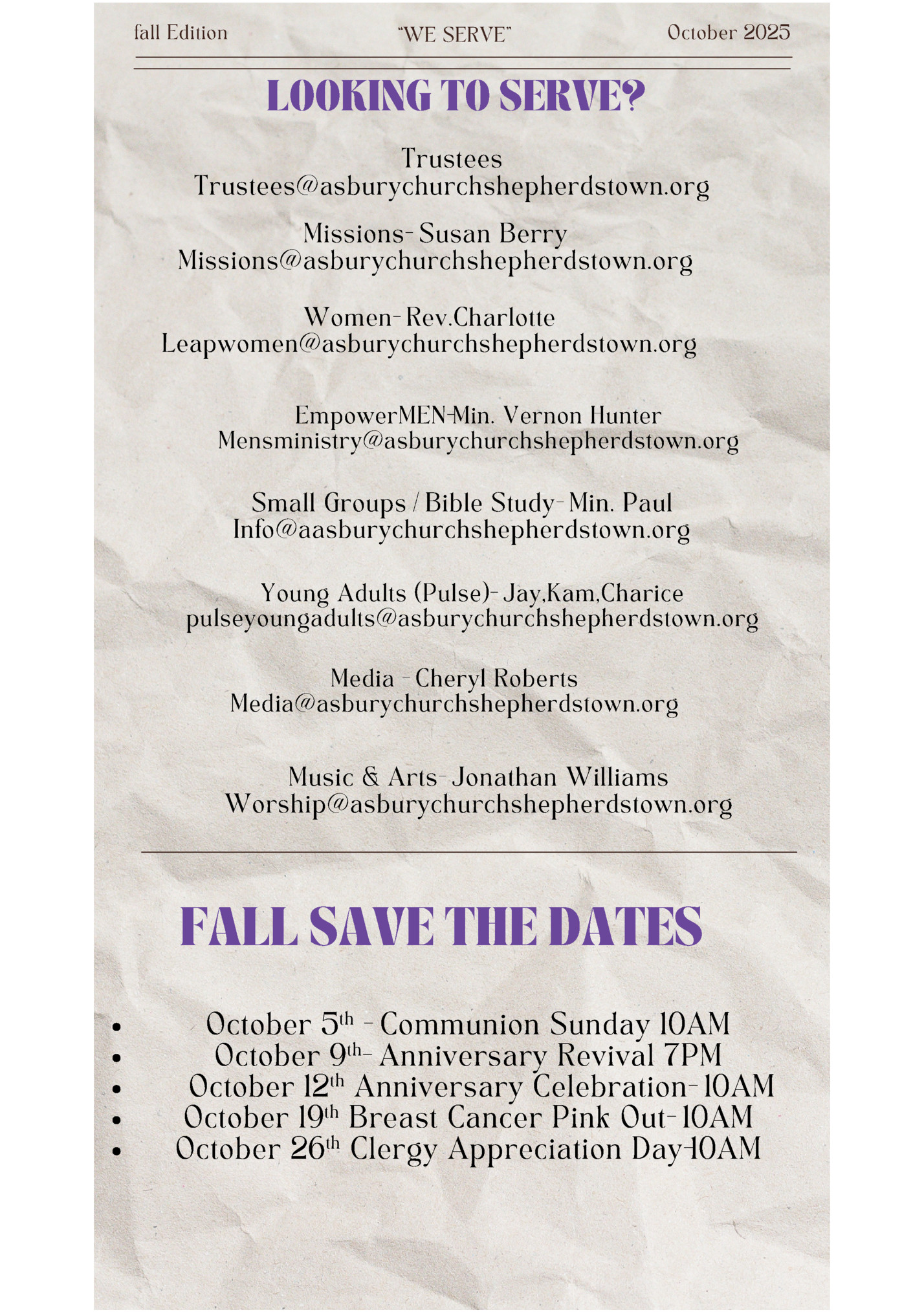 fall Edition