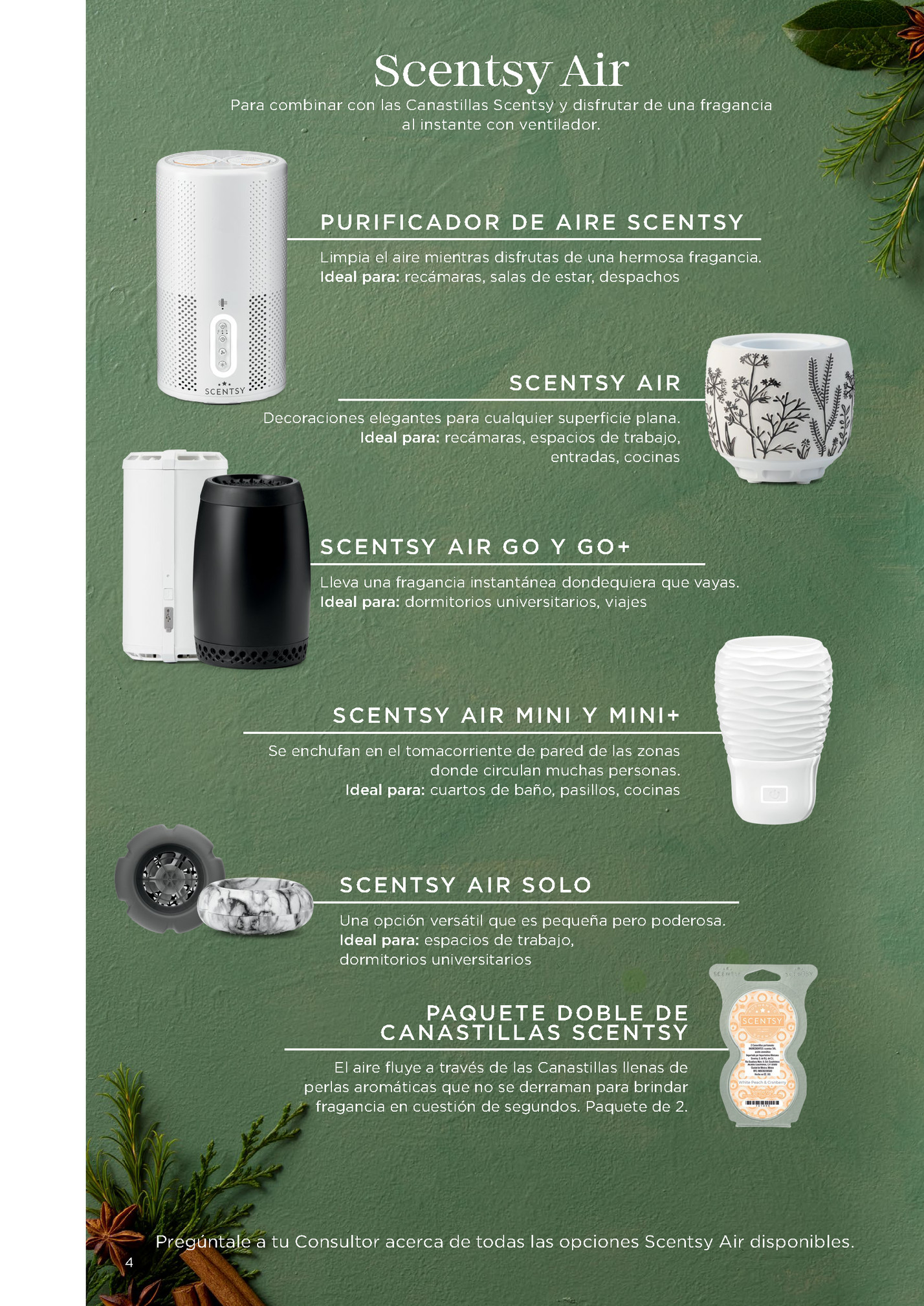 Difusores Scentsy