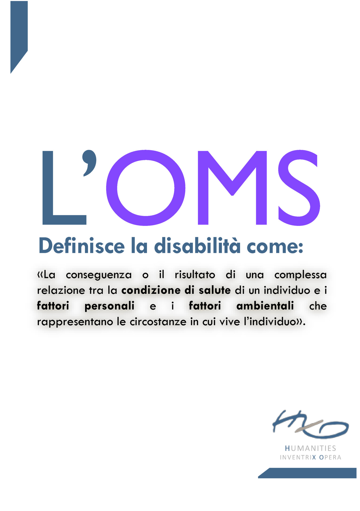 L’OMS