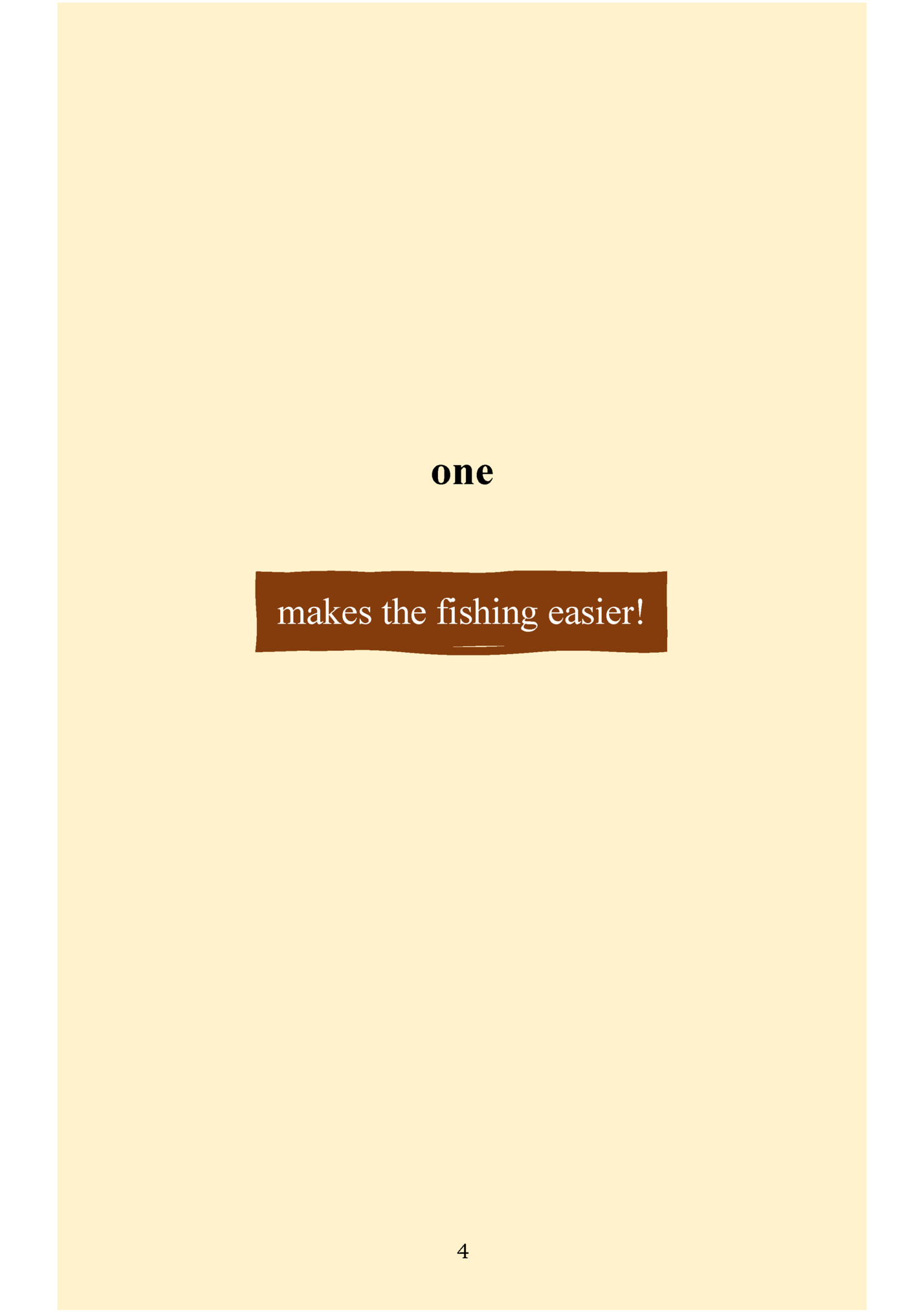 one