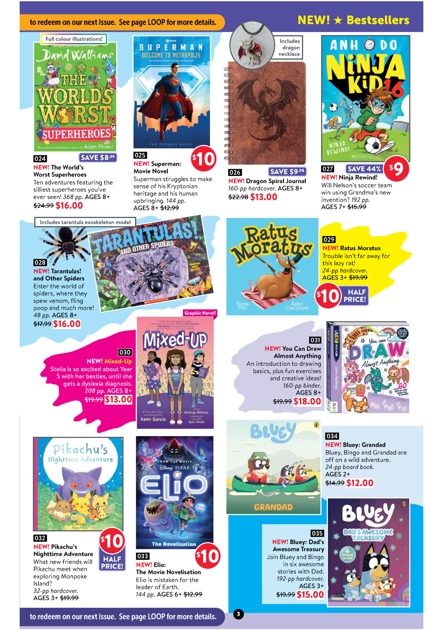 NEW! ★ Bestsellers