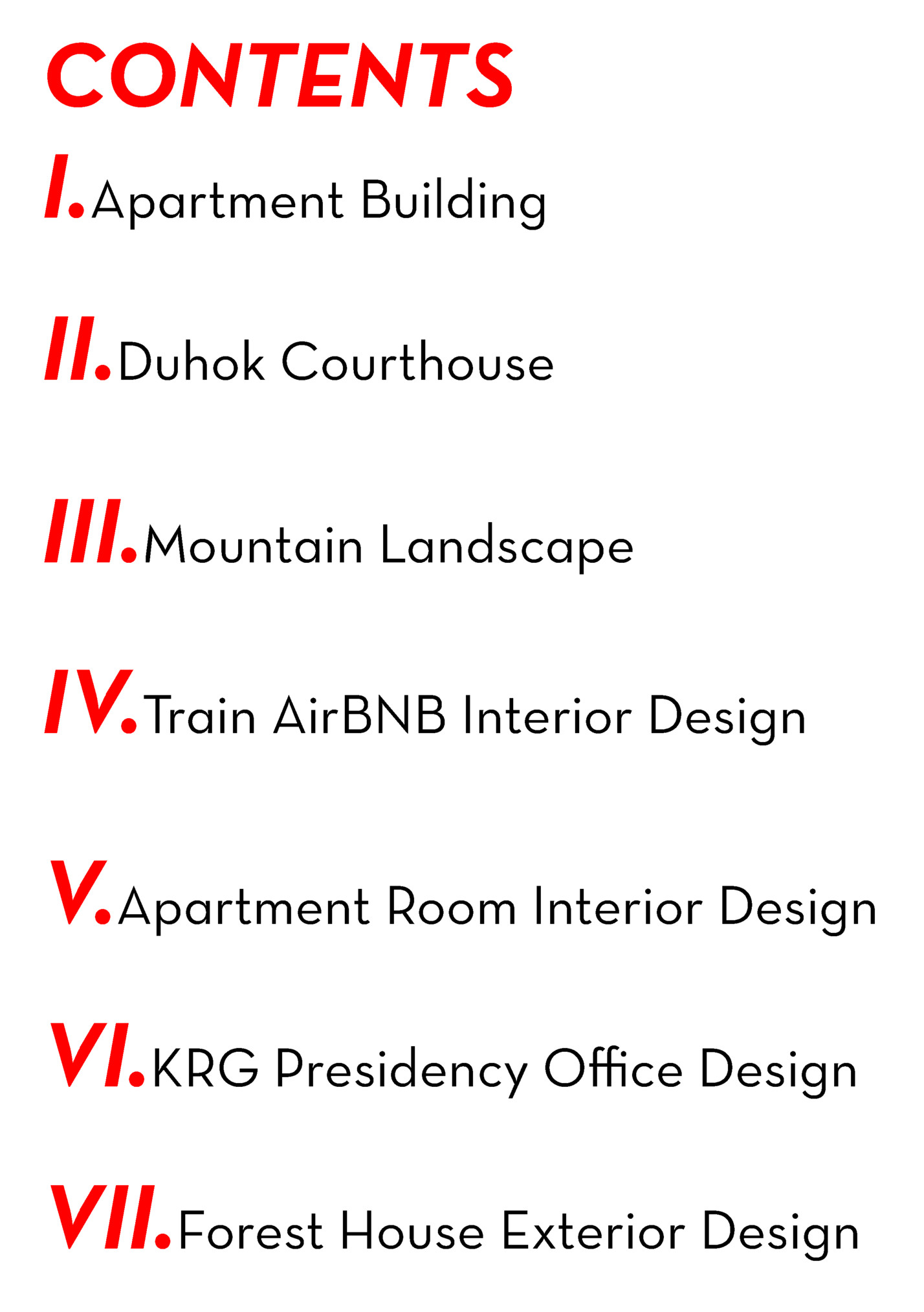 CONTENTS
