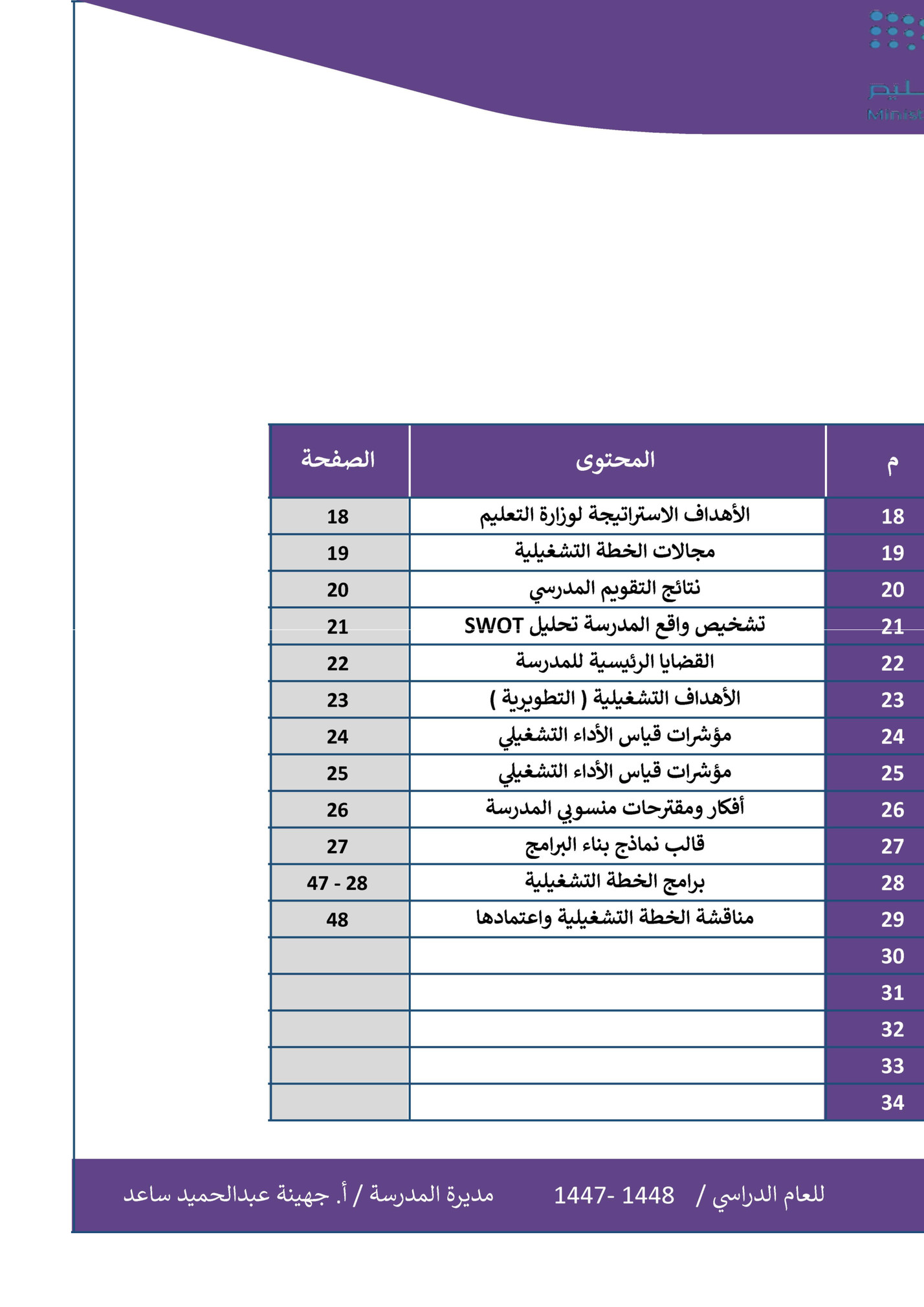 ‫اﻹدارة العامة للتعل م منطقة‬