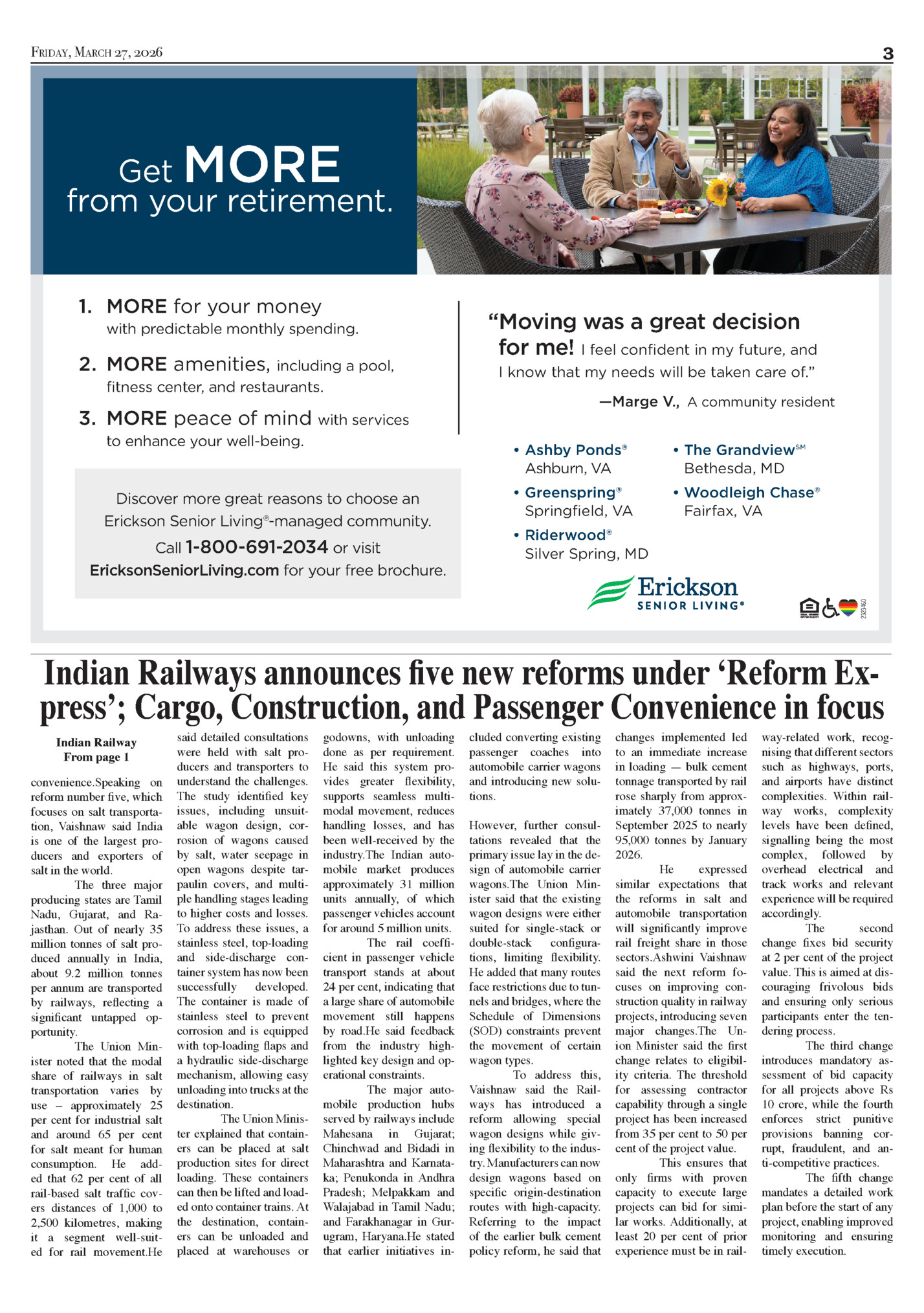 FRIDAY, MARCH 27, 2026