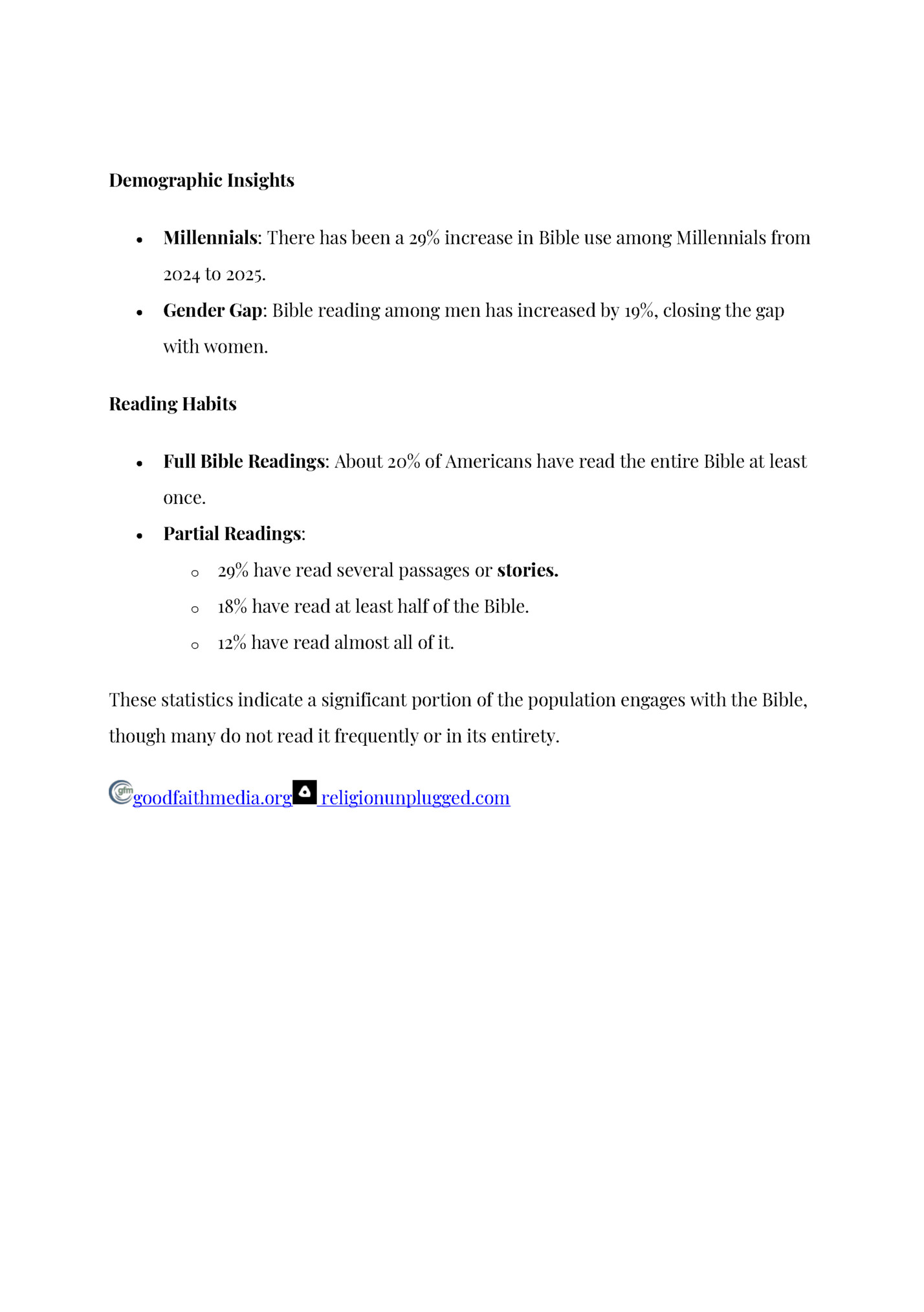 Demographic Insights