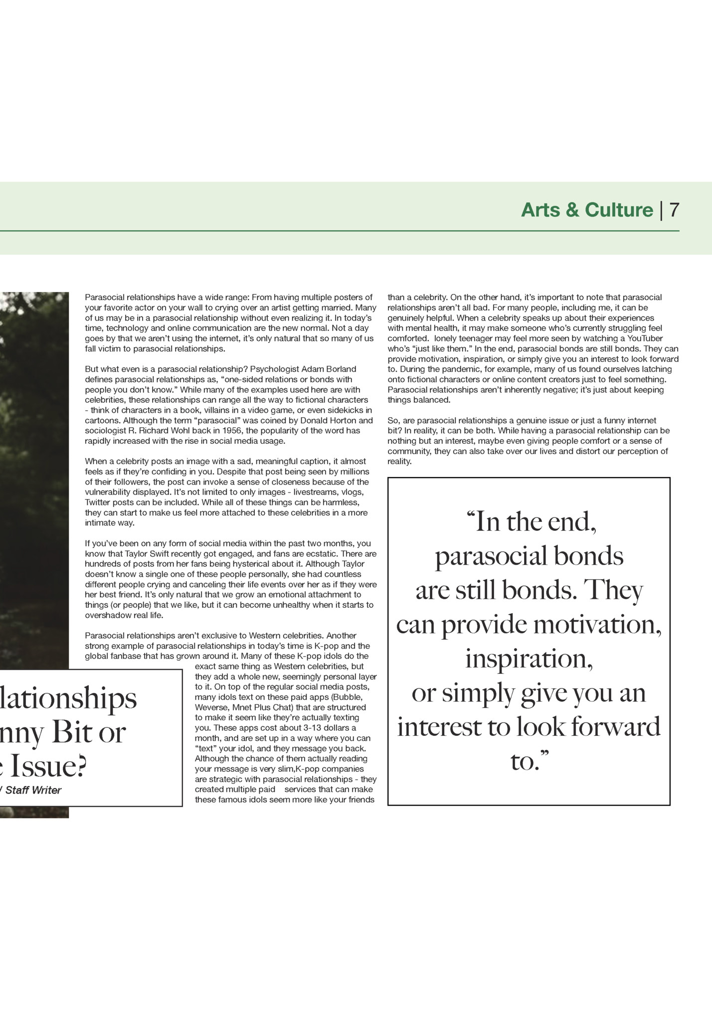 Arts & Culture | 7