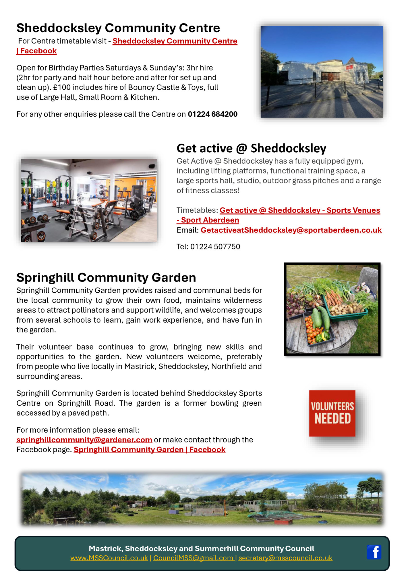 Sheddocksley Community Centre
