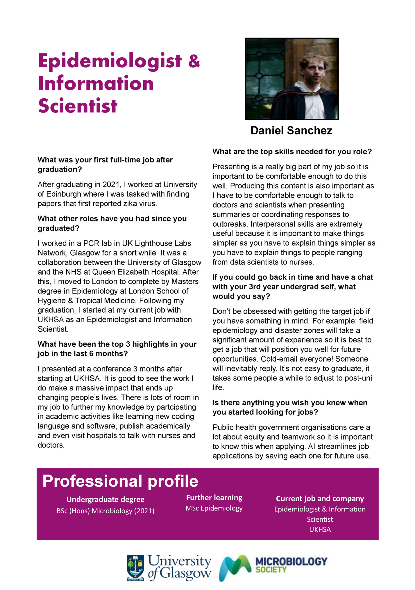 Epidemiologist &