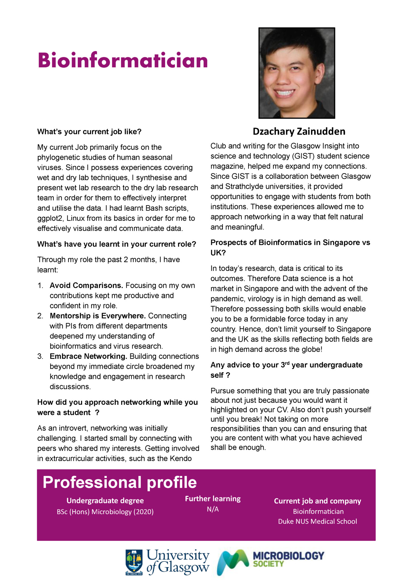 Bioinformatician