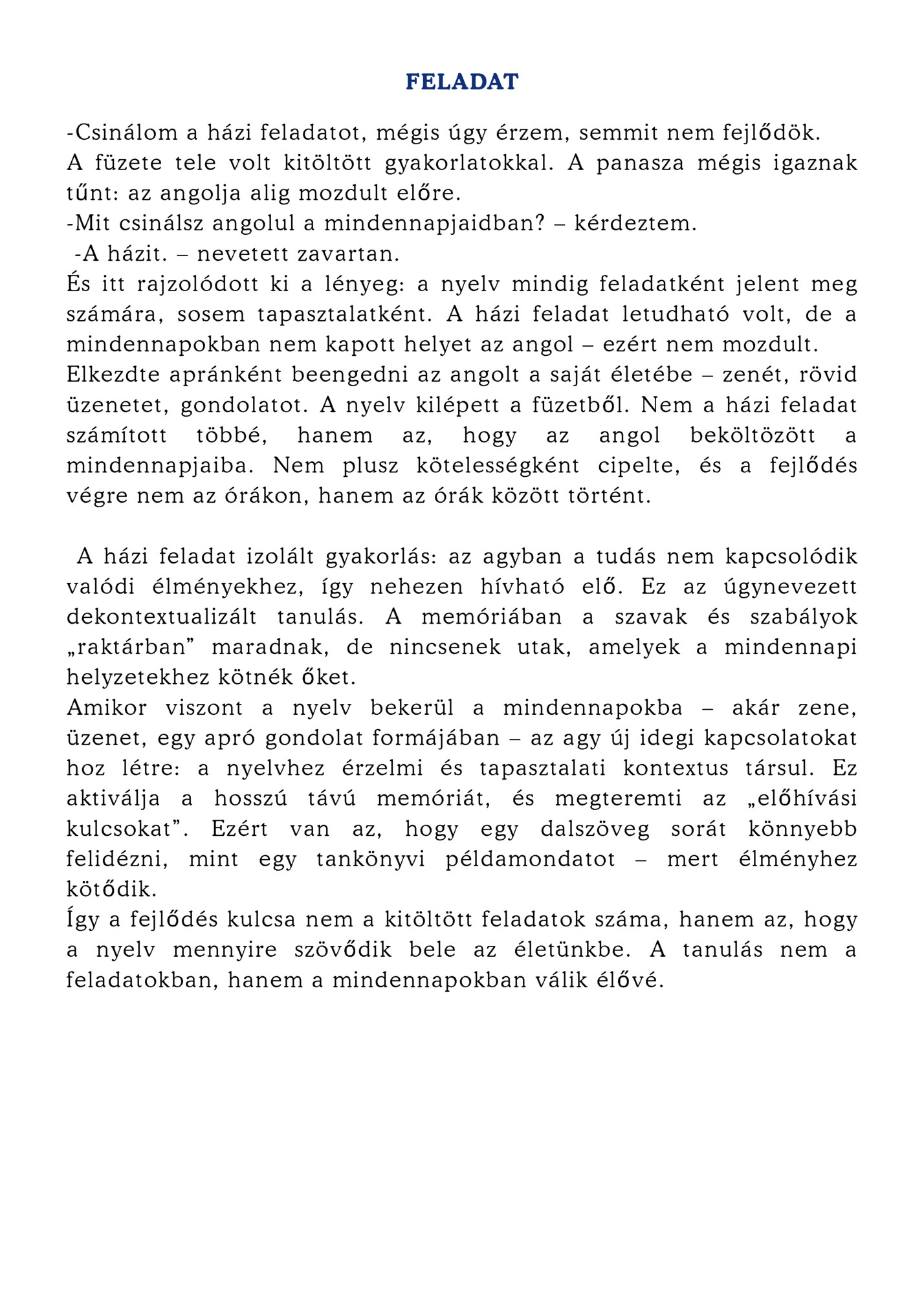 FELADAT