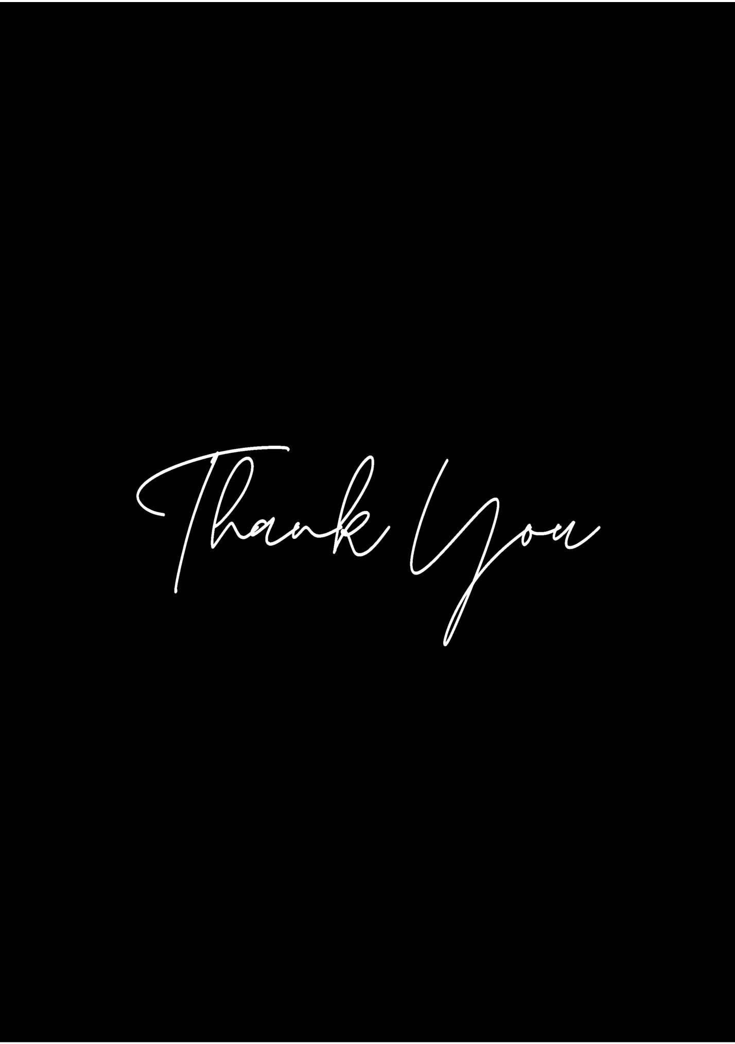 Thank You