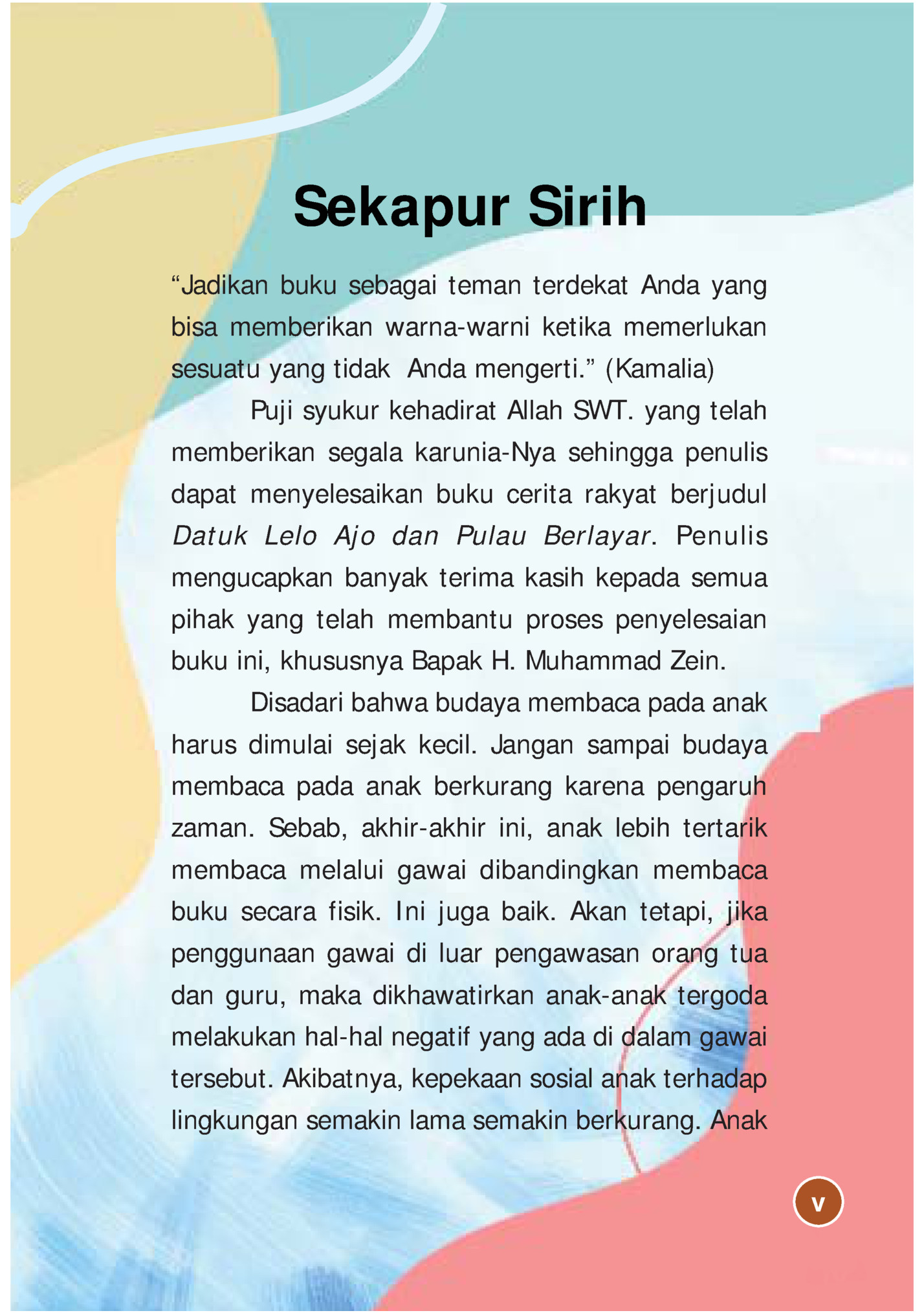 Sekapur Sirih