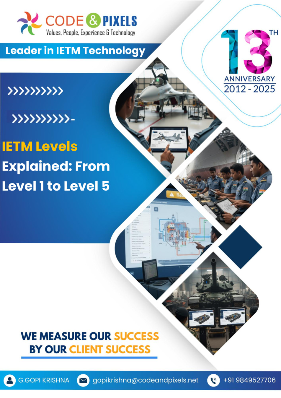 IETM Levels Explained: From Level 1 to Level 5