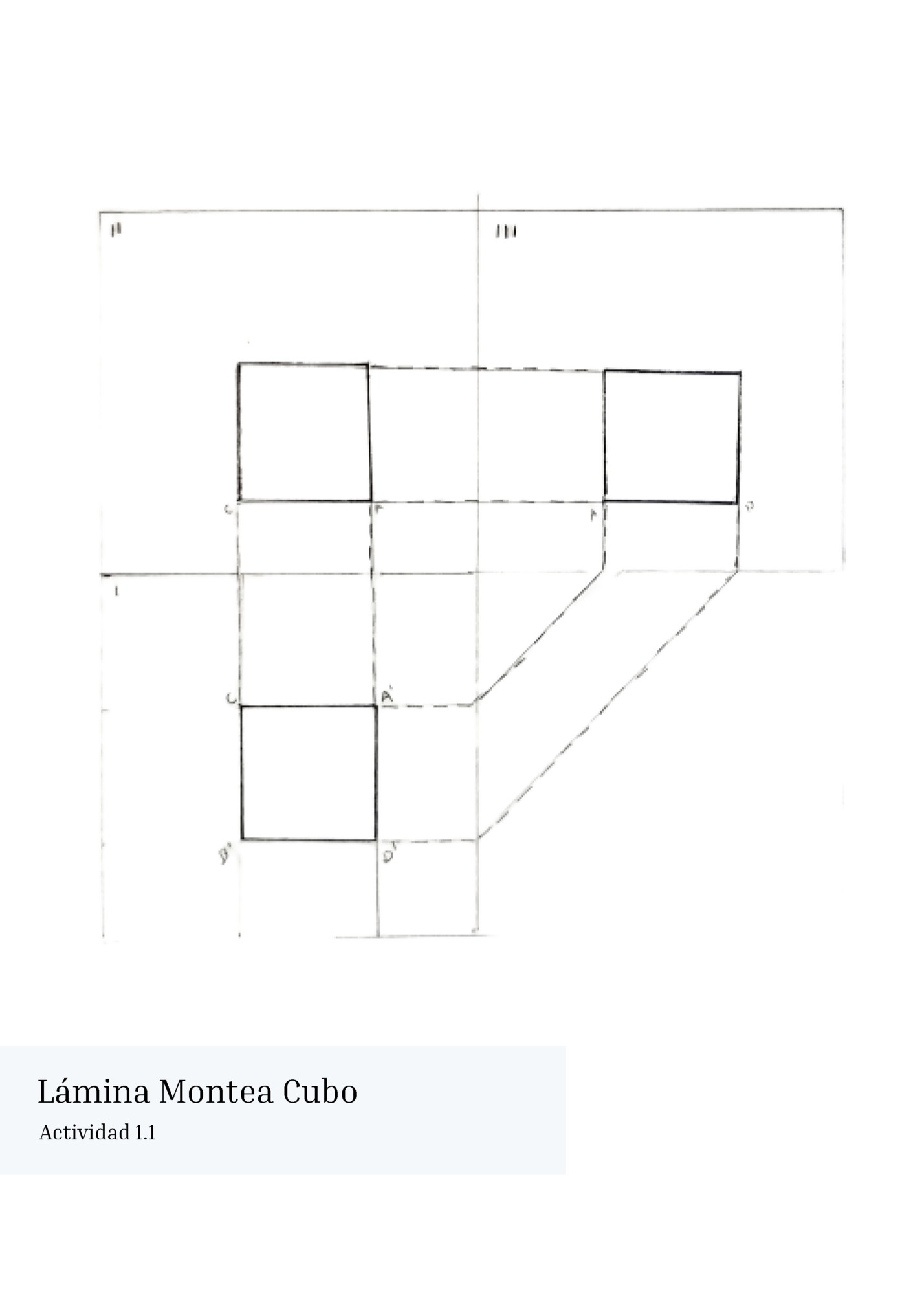 Lámina Montea Cubo Lámina Montea Cubo
