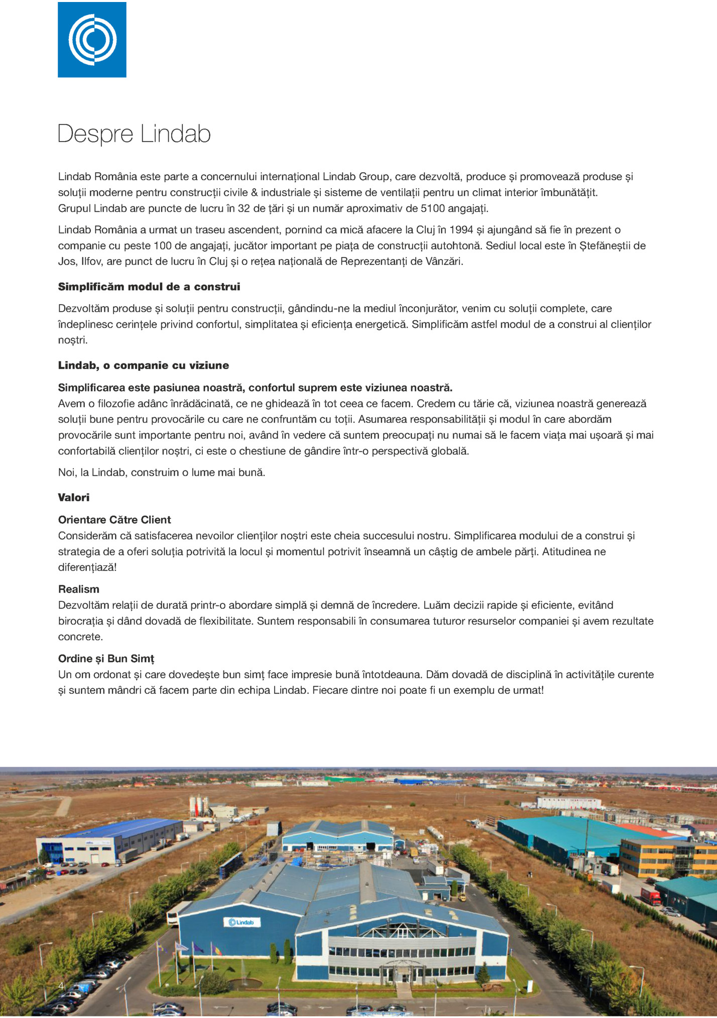 Despre Lindab Despre Lindab